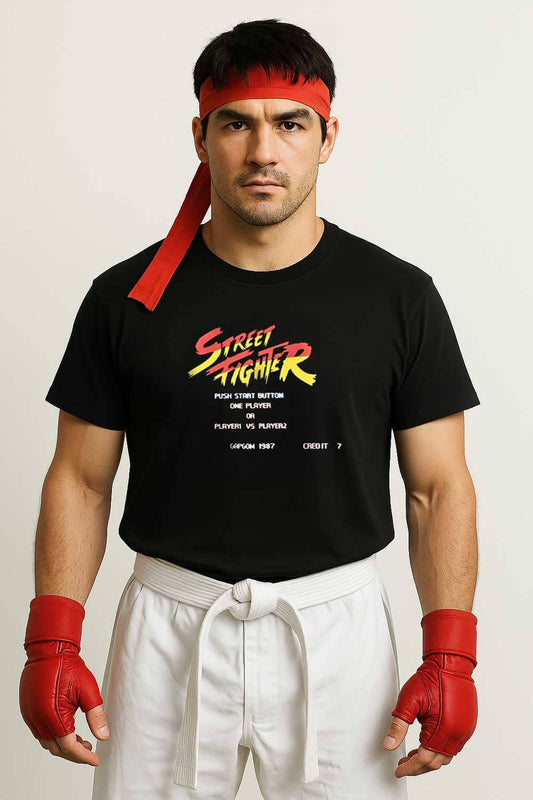 Polo Republica Men's Street Fighter Tee Shirt
