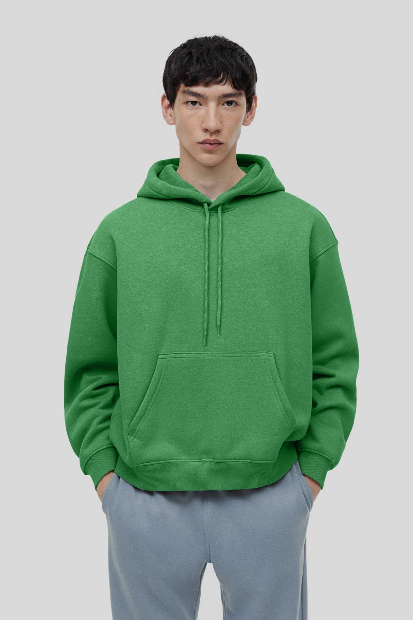 Polo Republica Men's Solid Fleece Pullover Hoodie