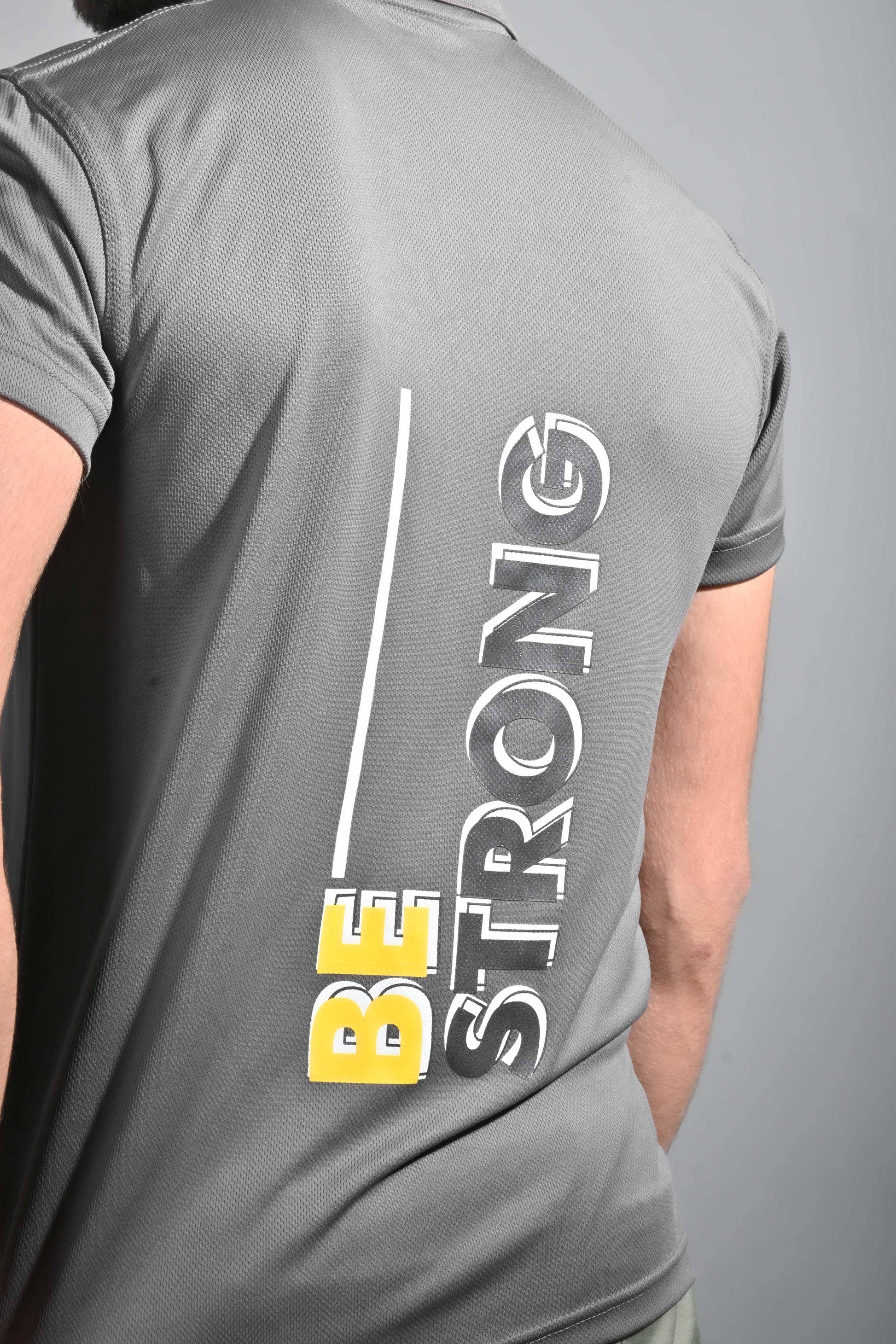 Polo Republica Men's Be Strong Activewear Polo Shirt Men's Polo Shirt Polo Republica