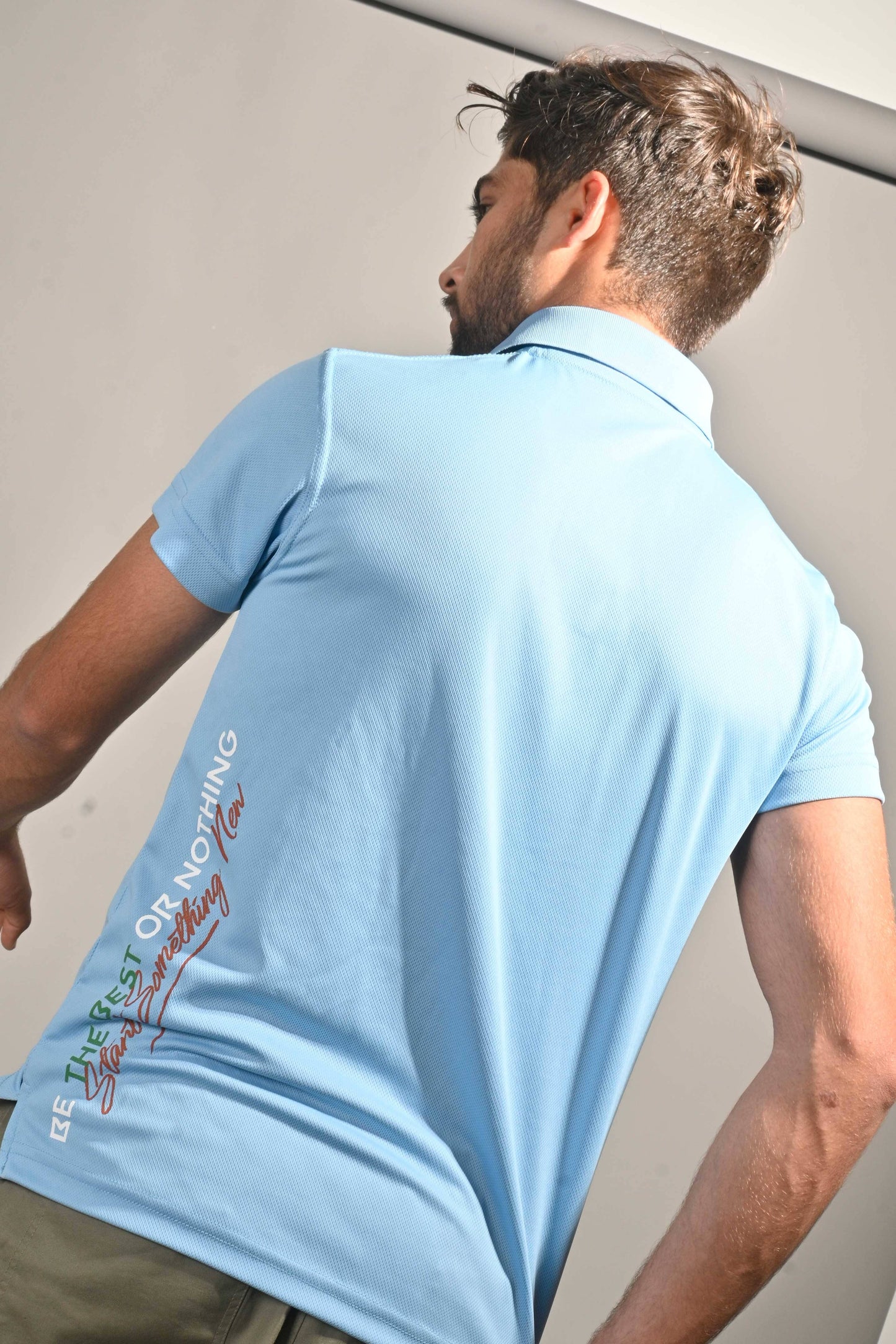 Polo Republica Men's The Next Printed Activewear Polo Shirt Men's Polo Shirt Polo Republica