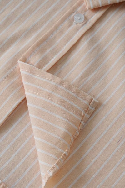 Polo Republica Men's Button Down Striped Casual Shirt