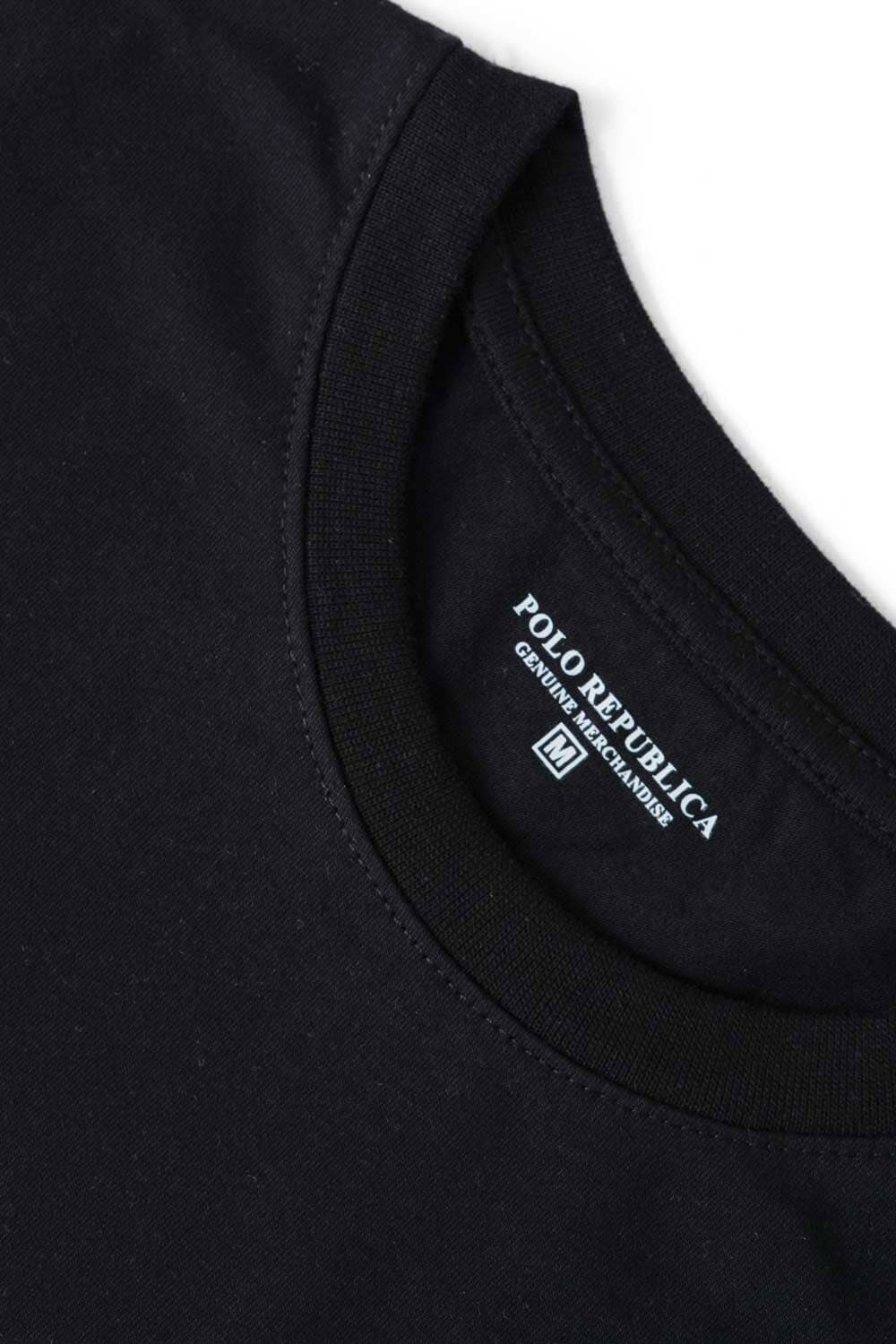 Polo Republica Men's Broken Records Printed Tee Shirt