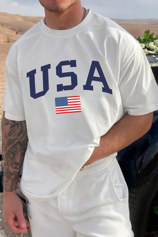 Polo Republica Men's USA Loose Fit Tee Shirt