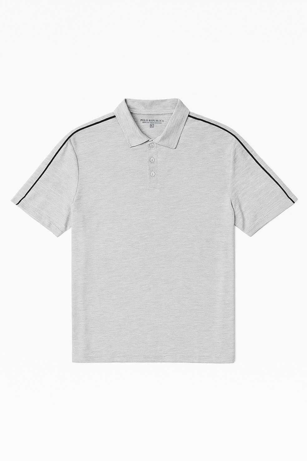 Polo Republica Men's Oversized Drop Shoulder Polo Shirt