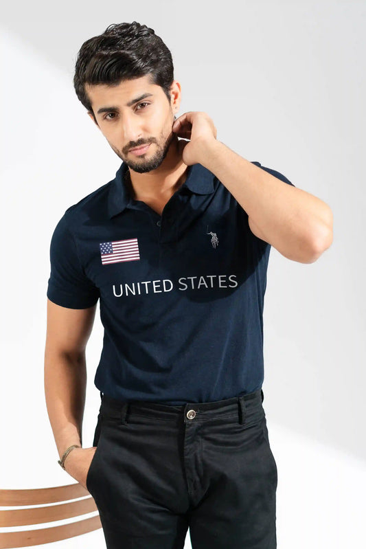 Polo Republica Men's United States Polo Shirt
