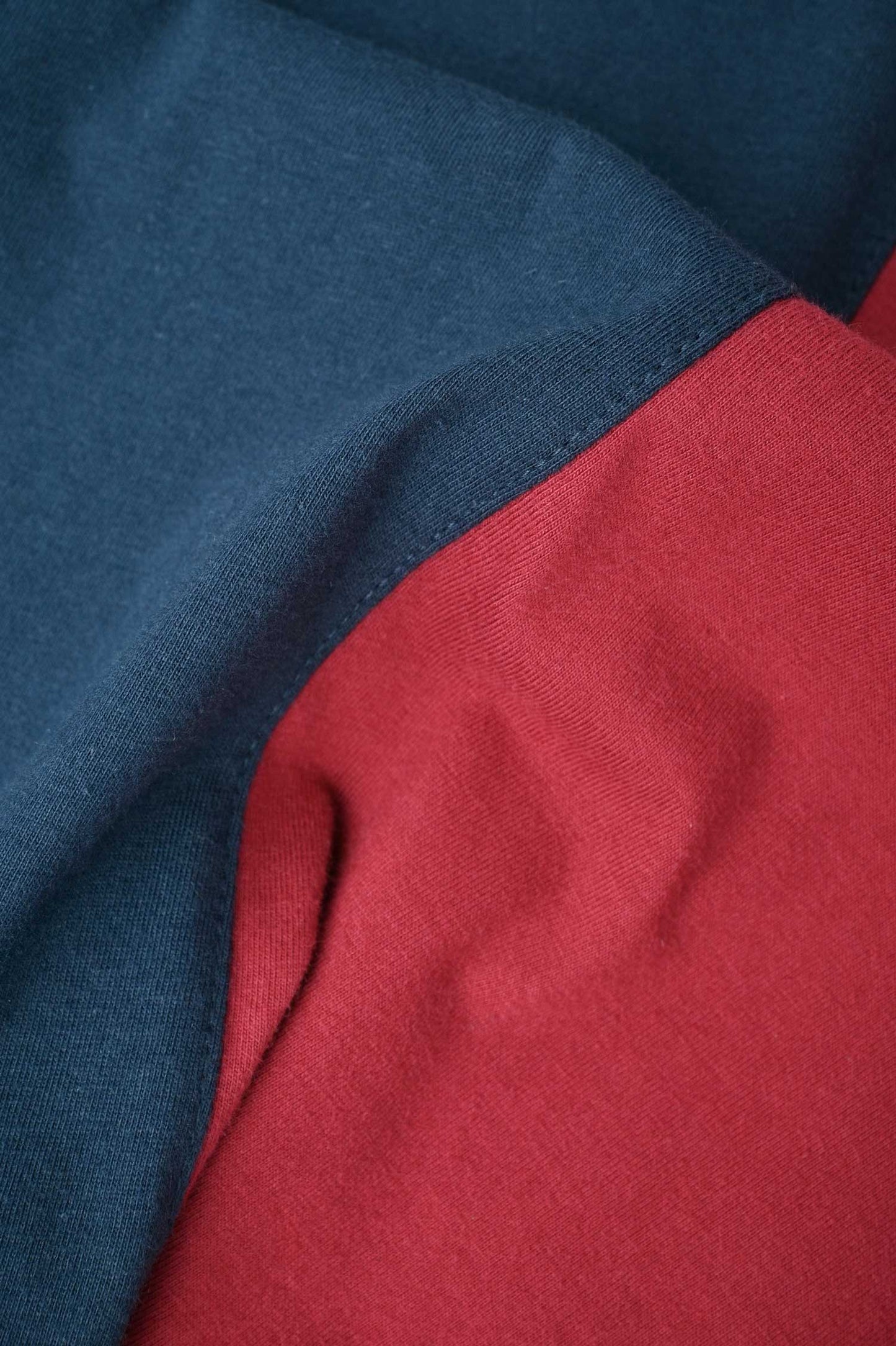 Polo Republica Men's Contrast Panel Oversized Crew Neck Tee Shirt Men's Tee Shirt Polo Republica