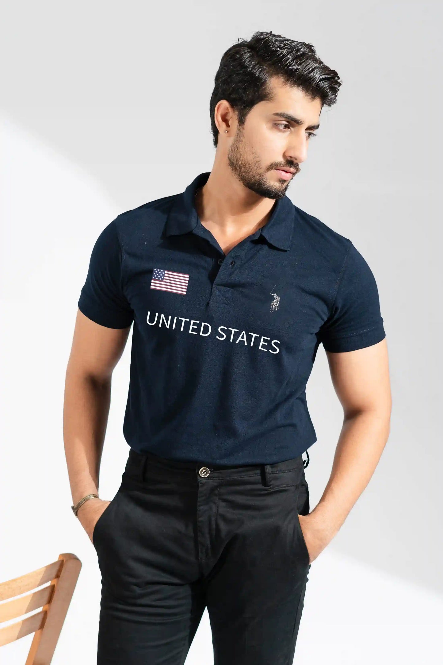 Polo Republica Men's United States Polo Shirt