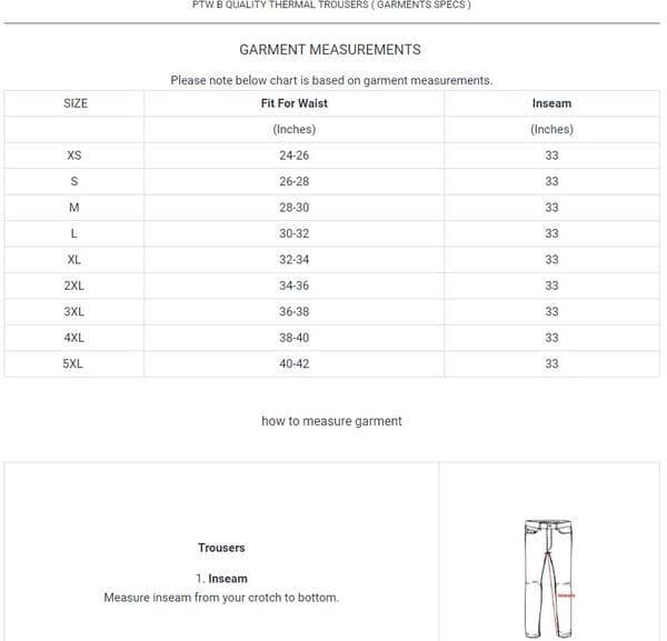 Polo Rupublica Men's Thermal Trousers Men's Trousers Polo Republica