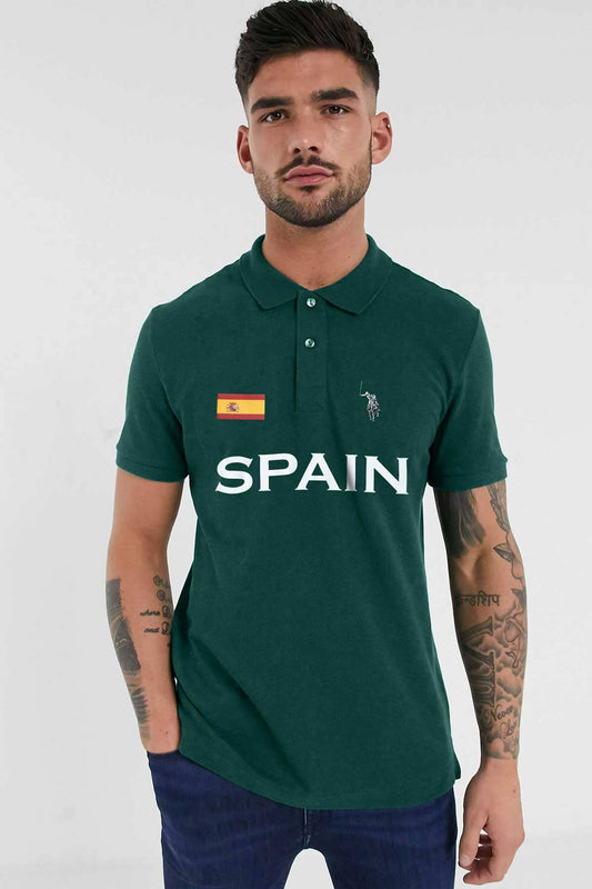 Polo Republica Men's Spain Polo Shirt