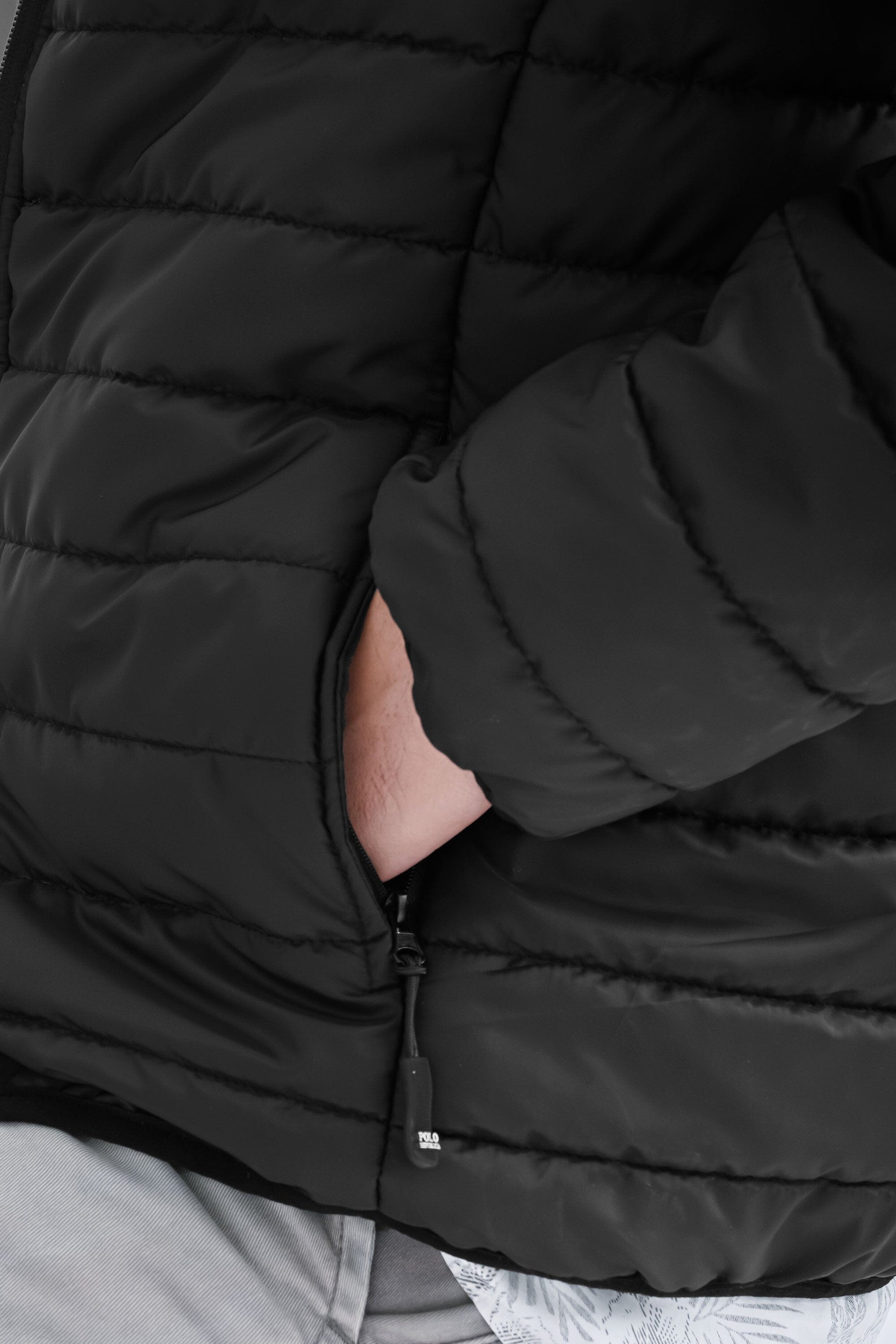 Polo Republica Men's Long Sleeve Puffer Jacket Men's Jacket Polo Republica