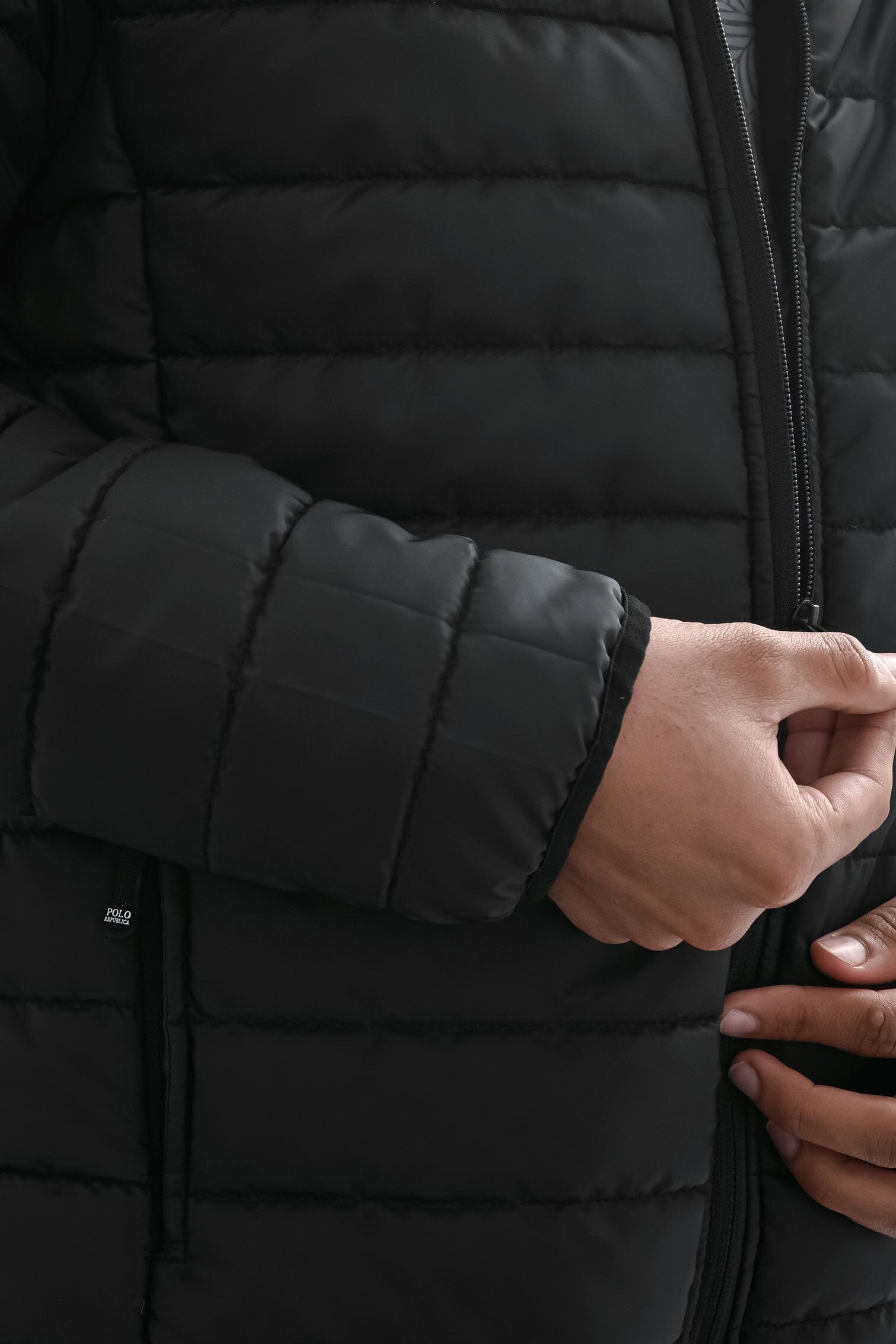 Polo Republica Men's Long Sleeve Puffer Jacket Men's Jacket Polo Republica