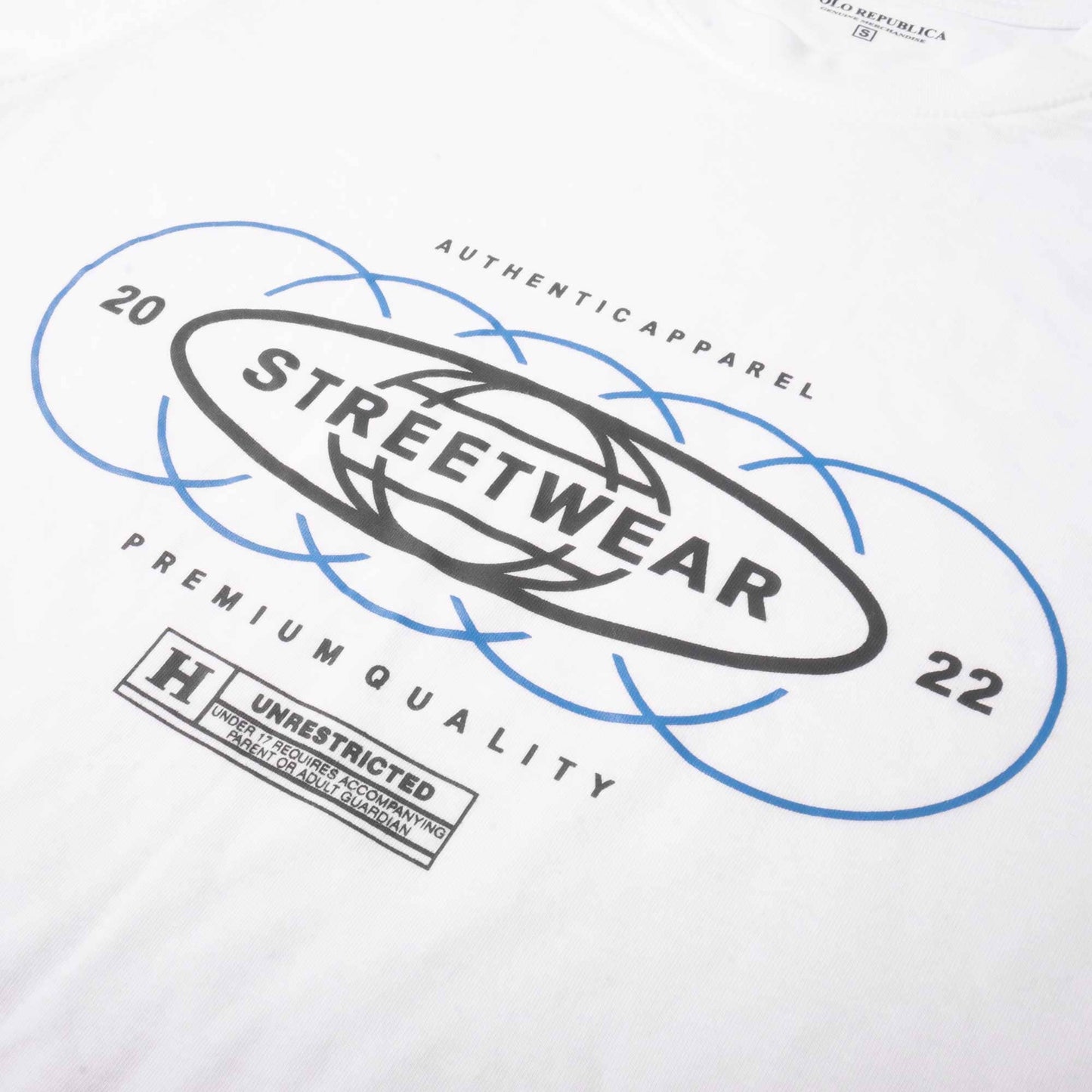 Polo Republica Men's Streetwear Printed Crew Neck Tee Shirt Men's Tee Shirt Polo Republica