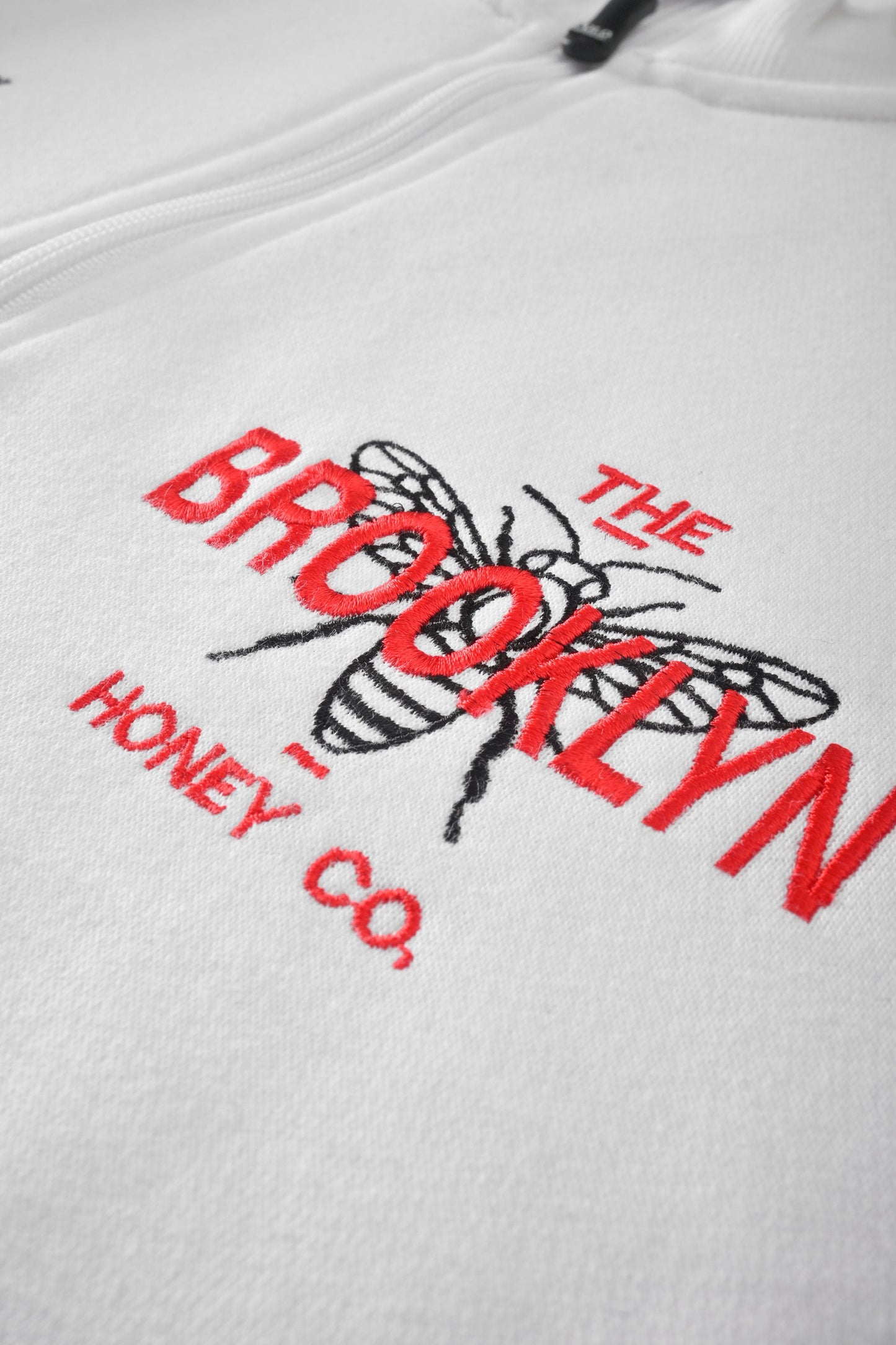 Polo Republica Men's Brooklyn 75 Embroidered Quarter Zipper Sweat Shirt