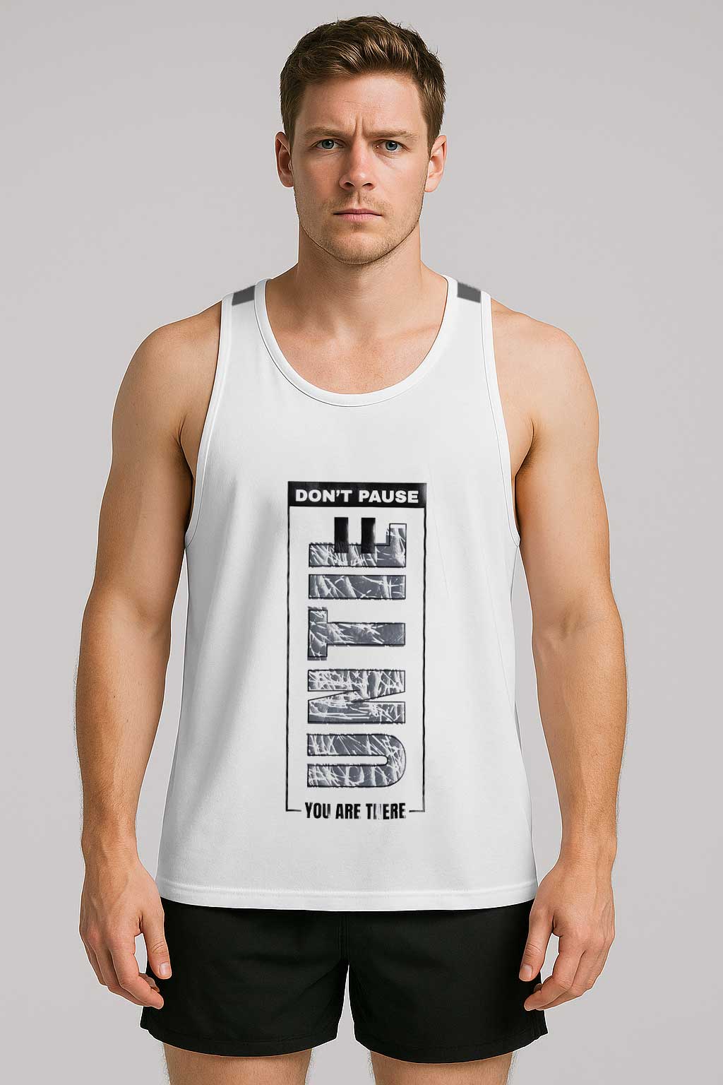 Polo Republica Men's Don't Pause Activewear Tank Top