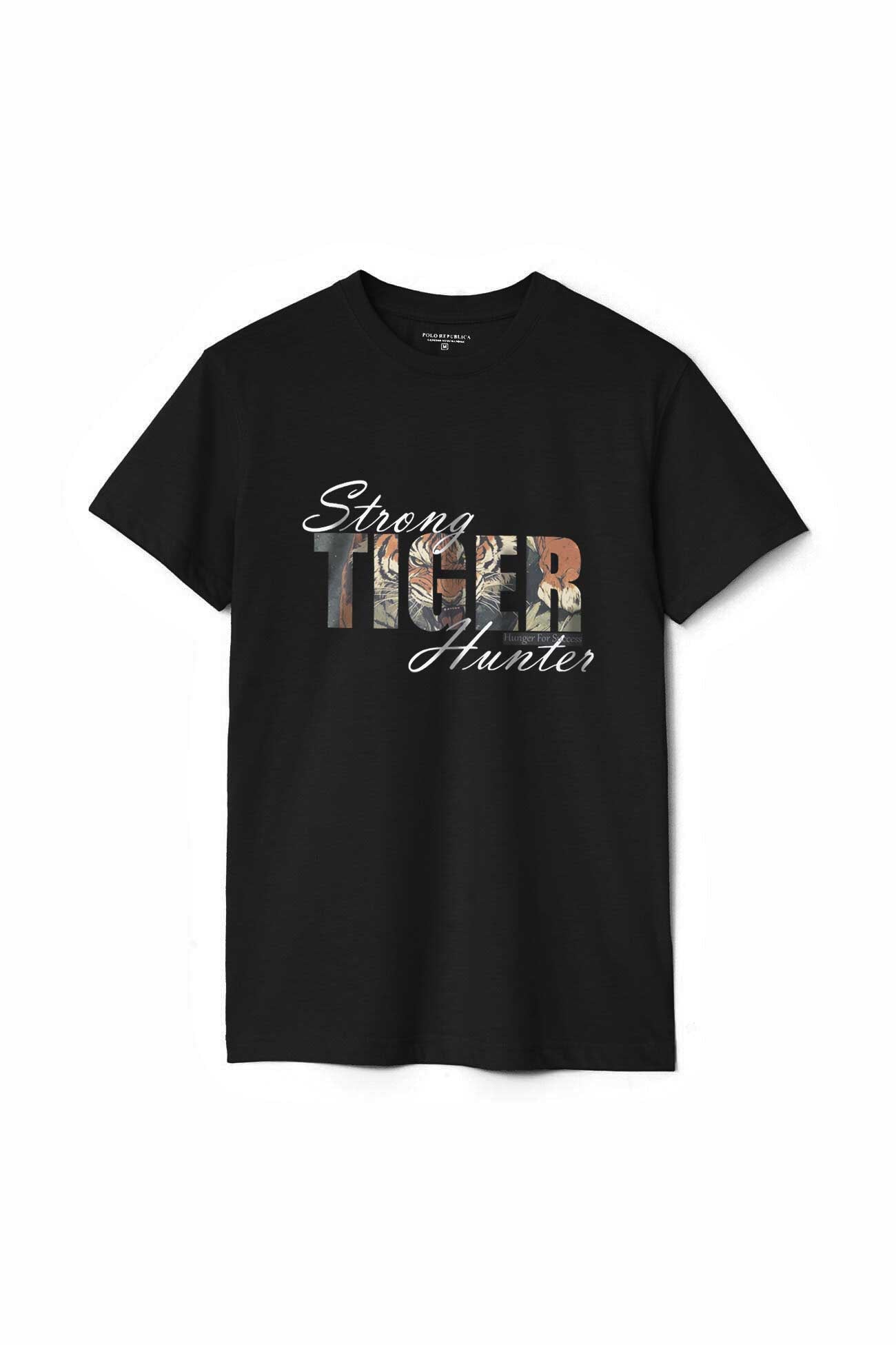 Polo Republica Men's Tiger Hunter Tee Shirt