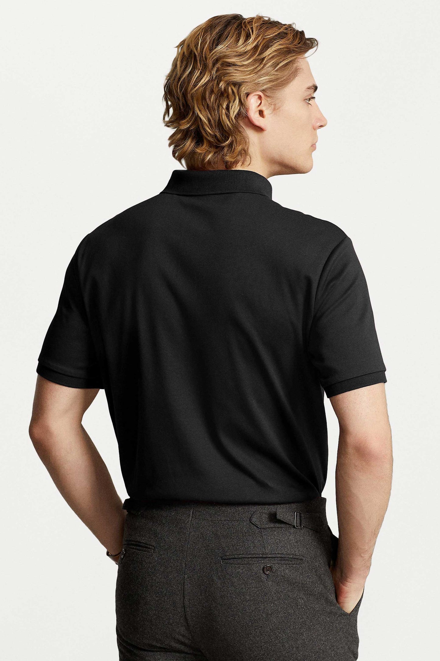 Polo Republica Men's Moose & Crest 3 Embroidered Short Sleeve Polo Shirt