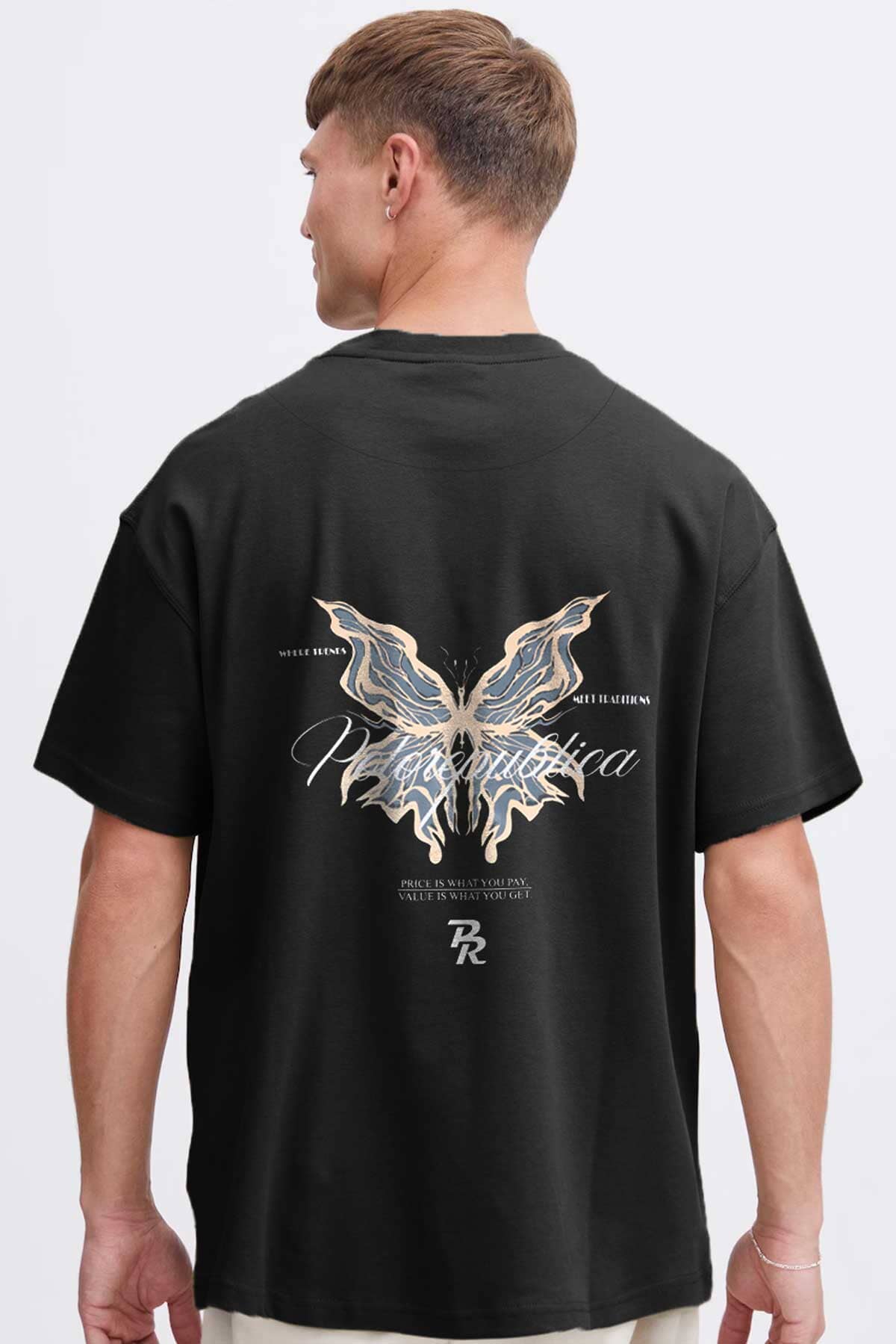 Polo Republica Men's Trends Meet Traditions Loose Fit Tee Shirt