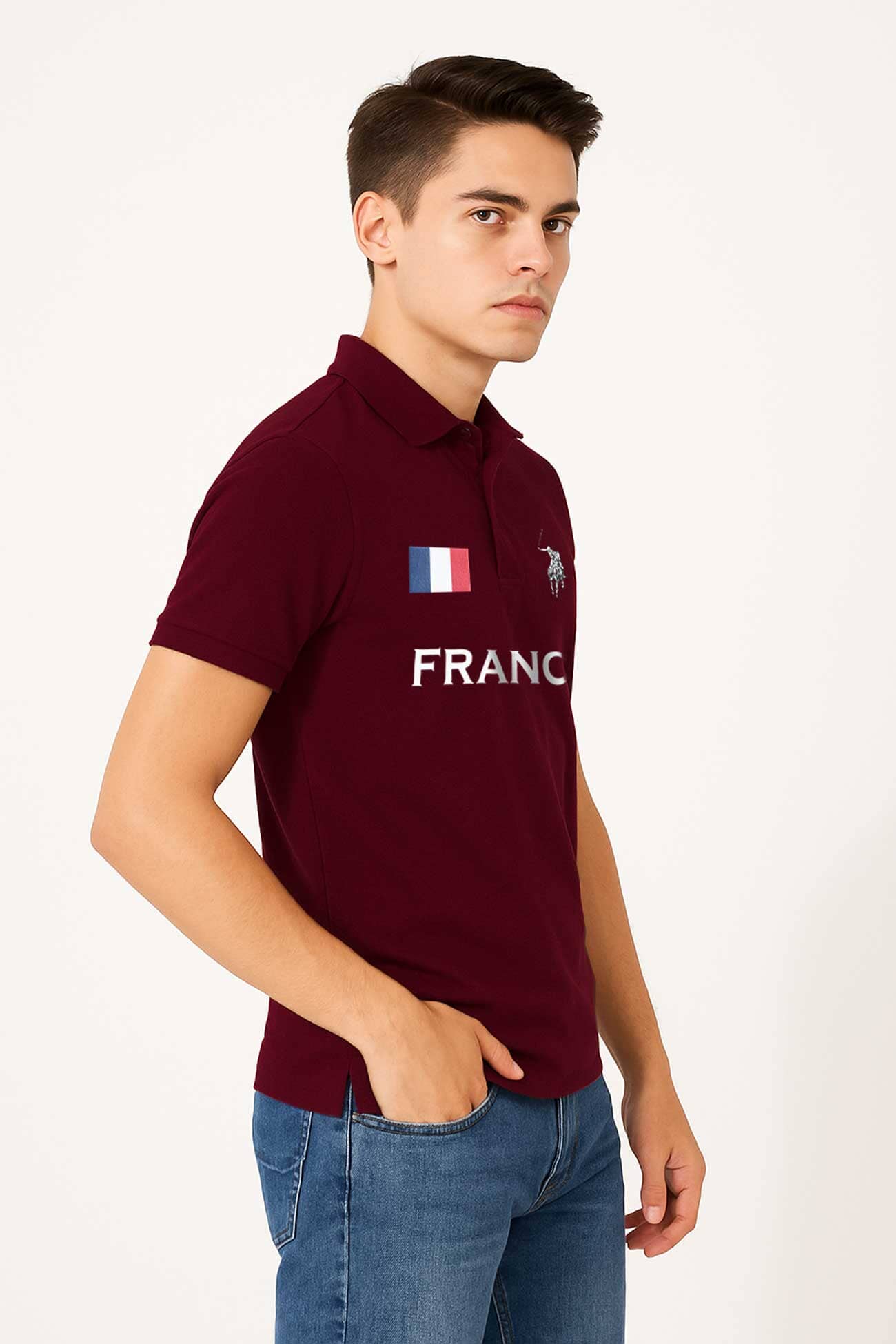 Polo Republica Men's France Polo Shirt
