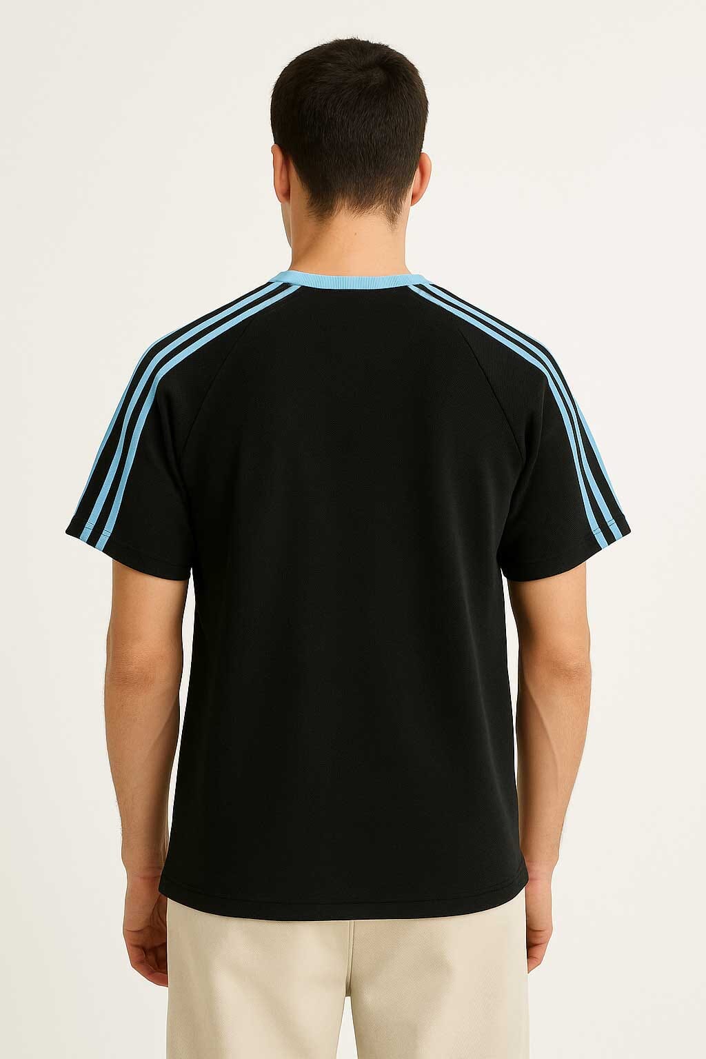 Polo Republica Men's Sport Series Drop Shoulder Oversized Tee Shirt