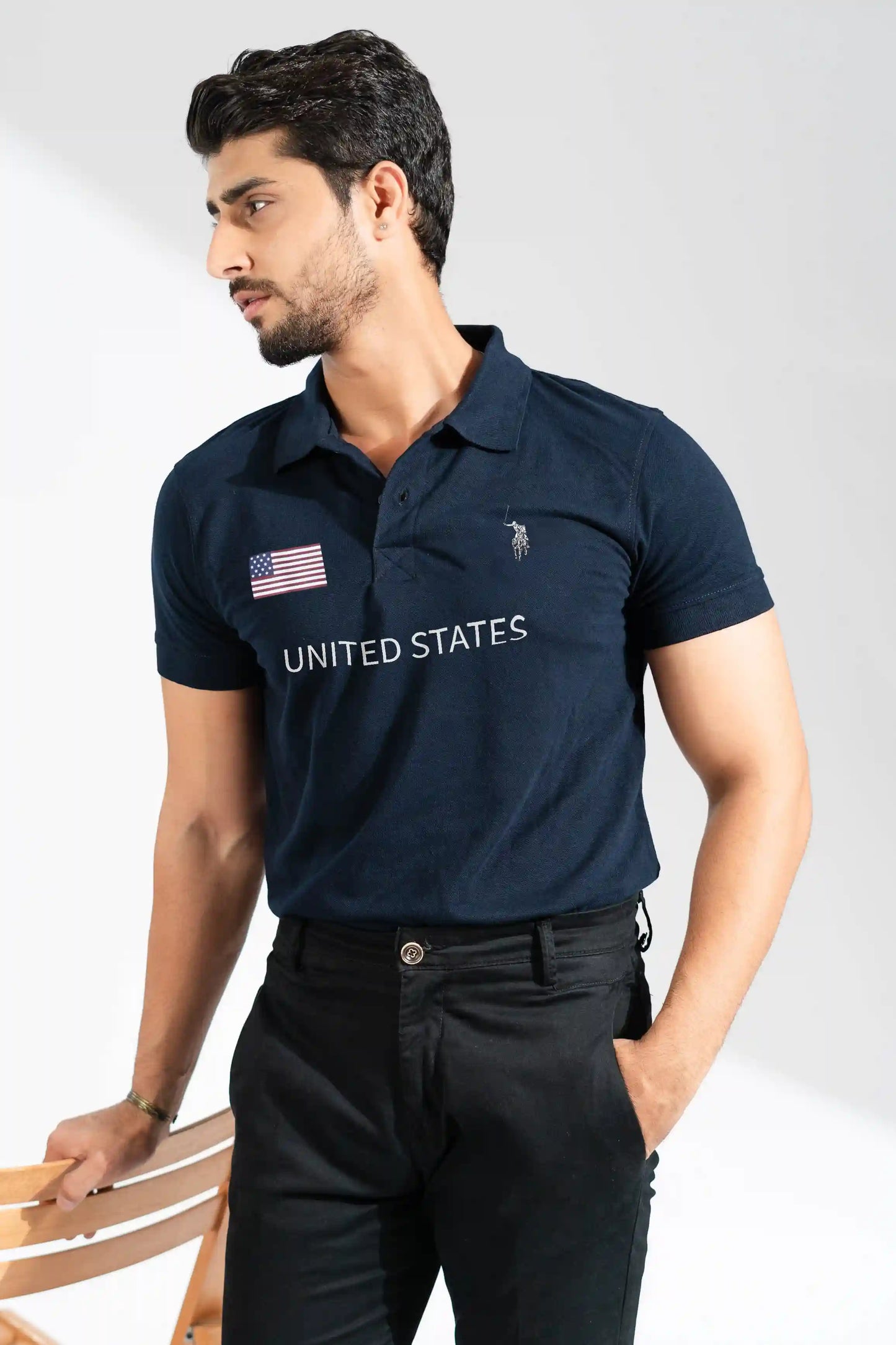 Polo Republica Men's United States Polo Shirt