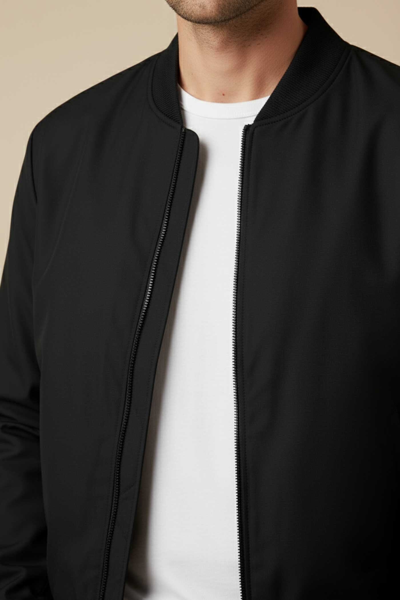 USQUARED Men's Societe Noire Bomber Jacket