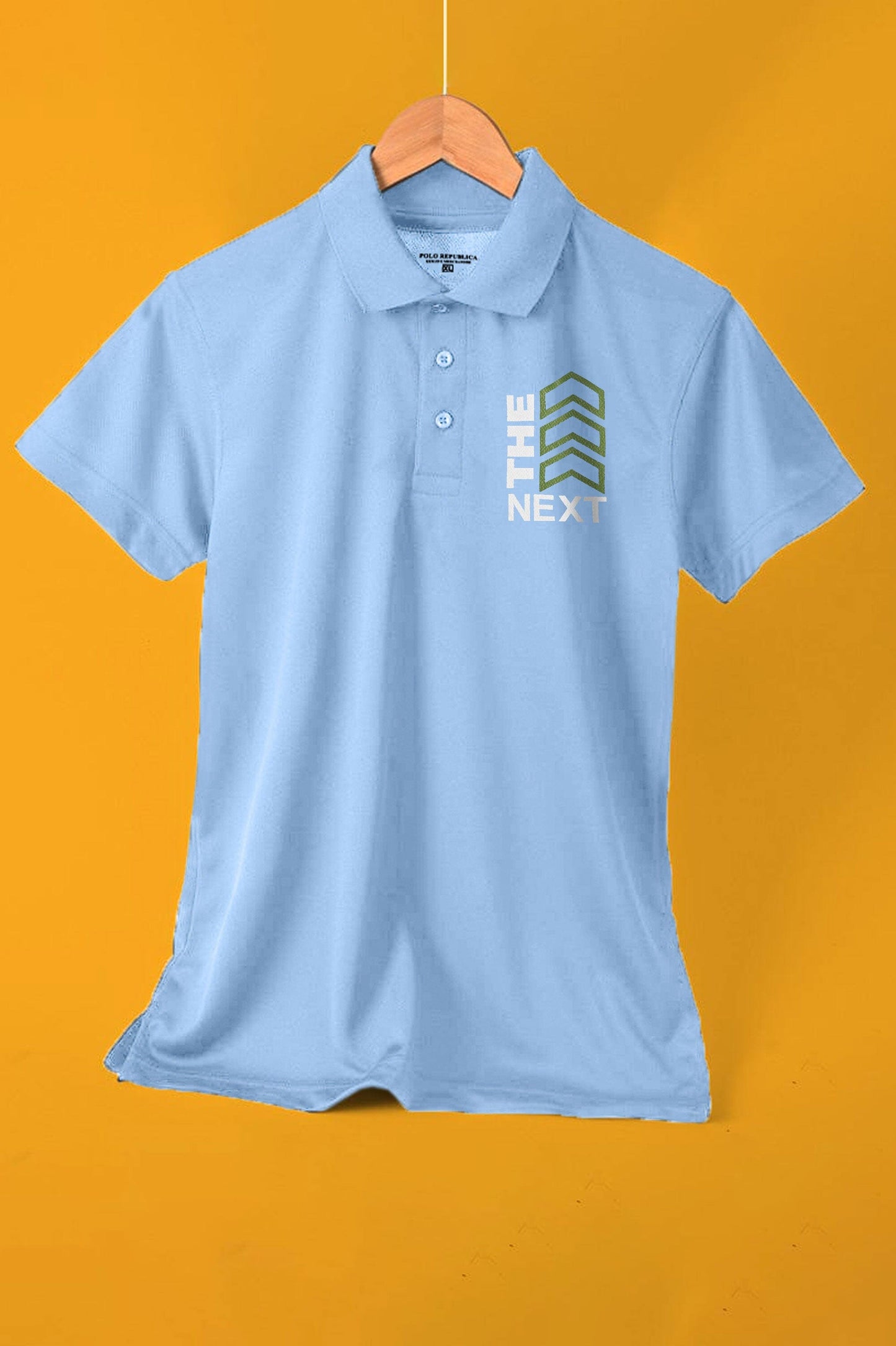 Polo Republica Men's The Next Printed Activewear Polo Shirt Men's Polo Shirt Polo Republica