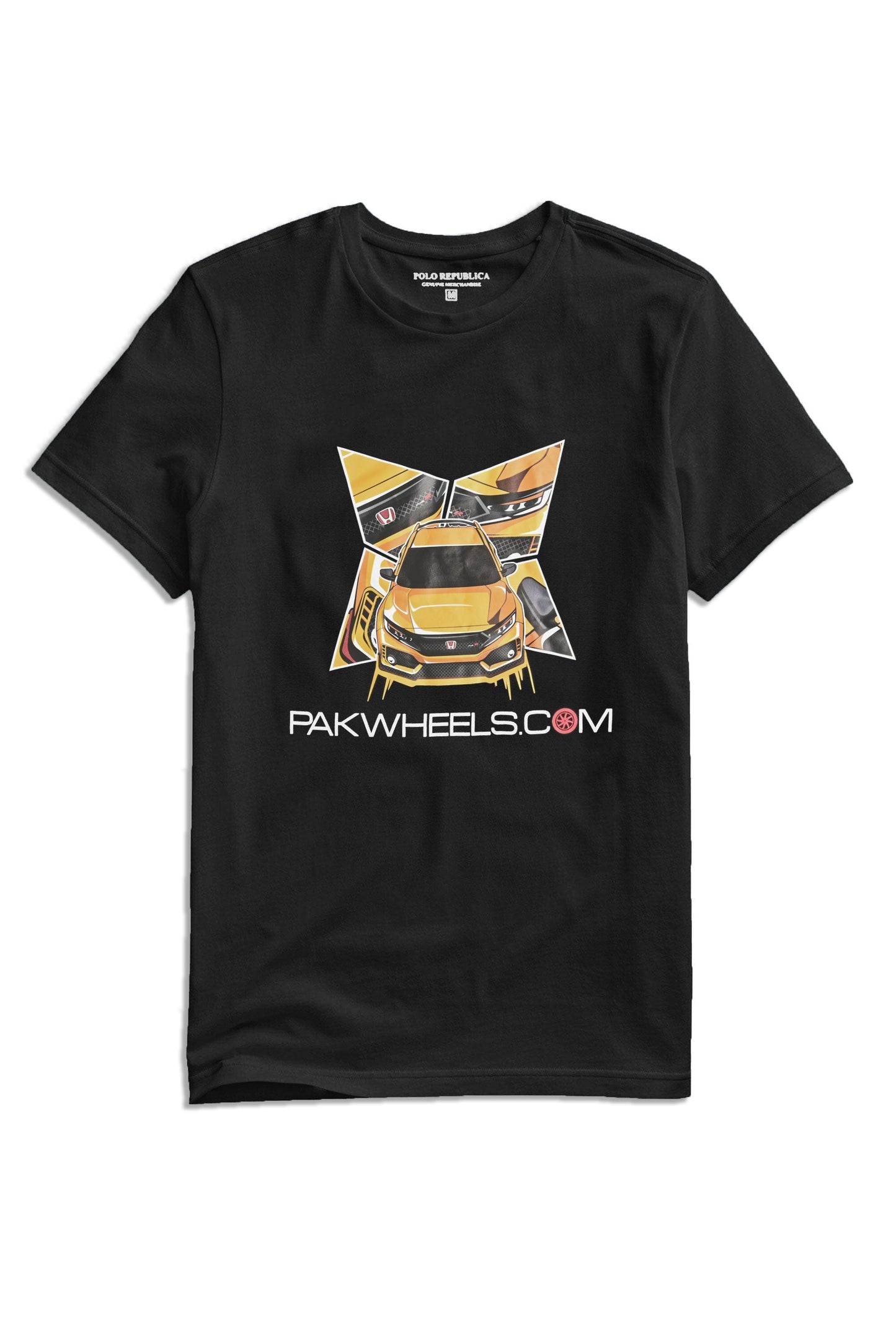 Polo Republica Men's PakWheels TYP R Printed Short Sleeve Tee Shirt