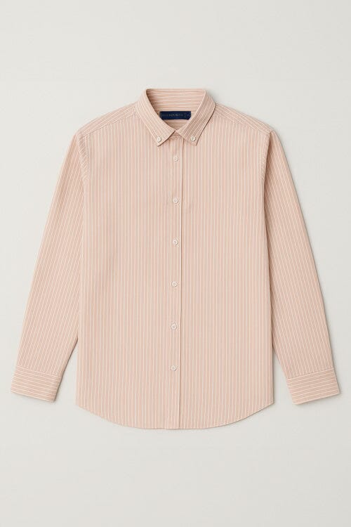 Polo Republica Men's Button Down Striped Casual Shirt