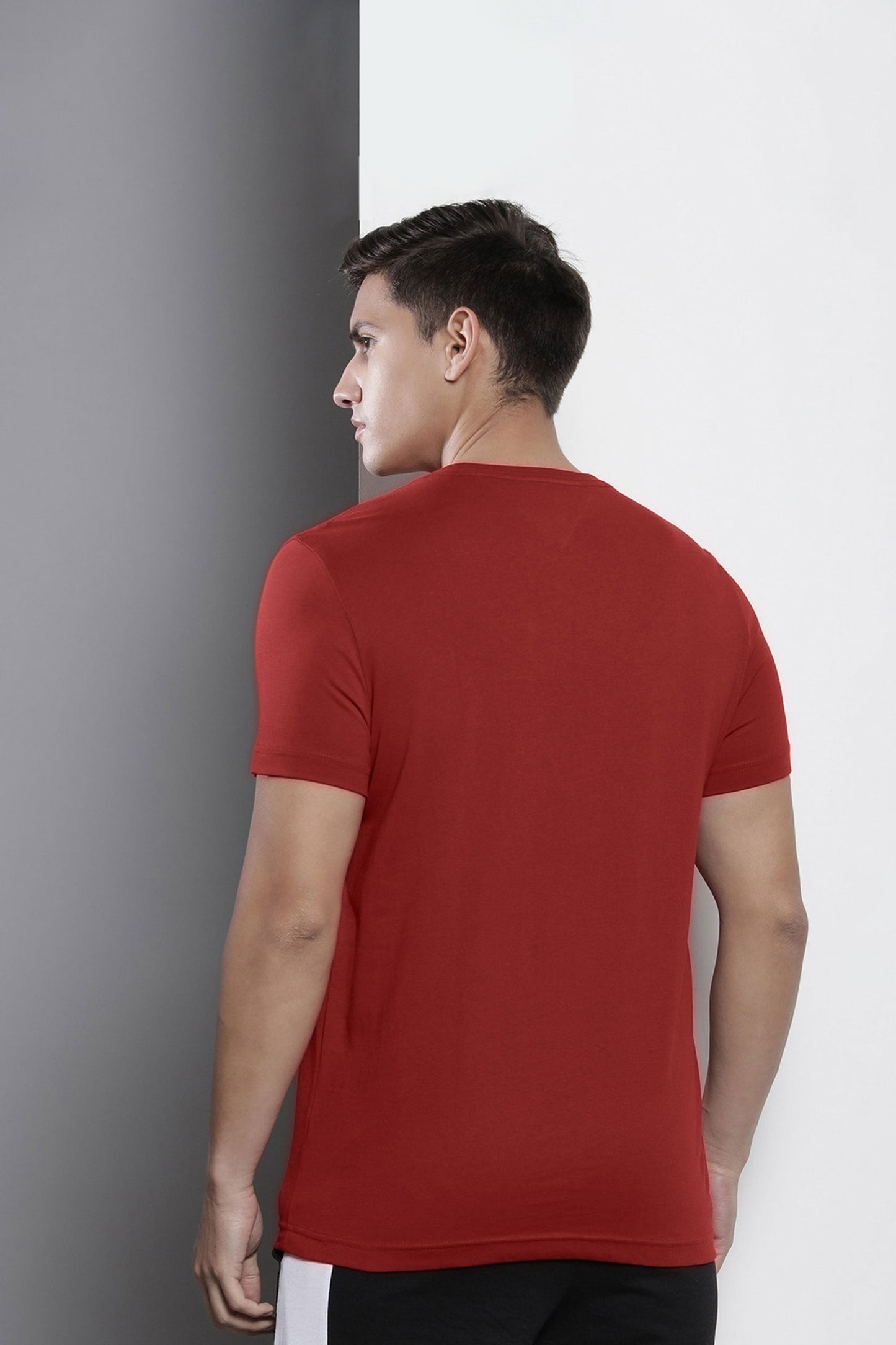 Polo Republica Men's Athletic Division Printed Crew Neck Tee Shirt