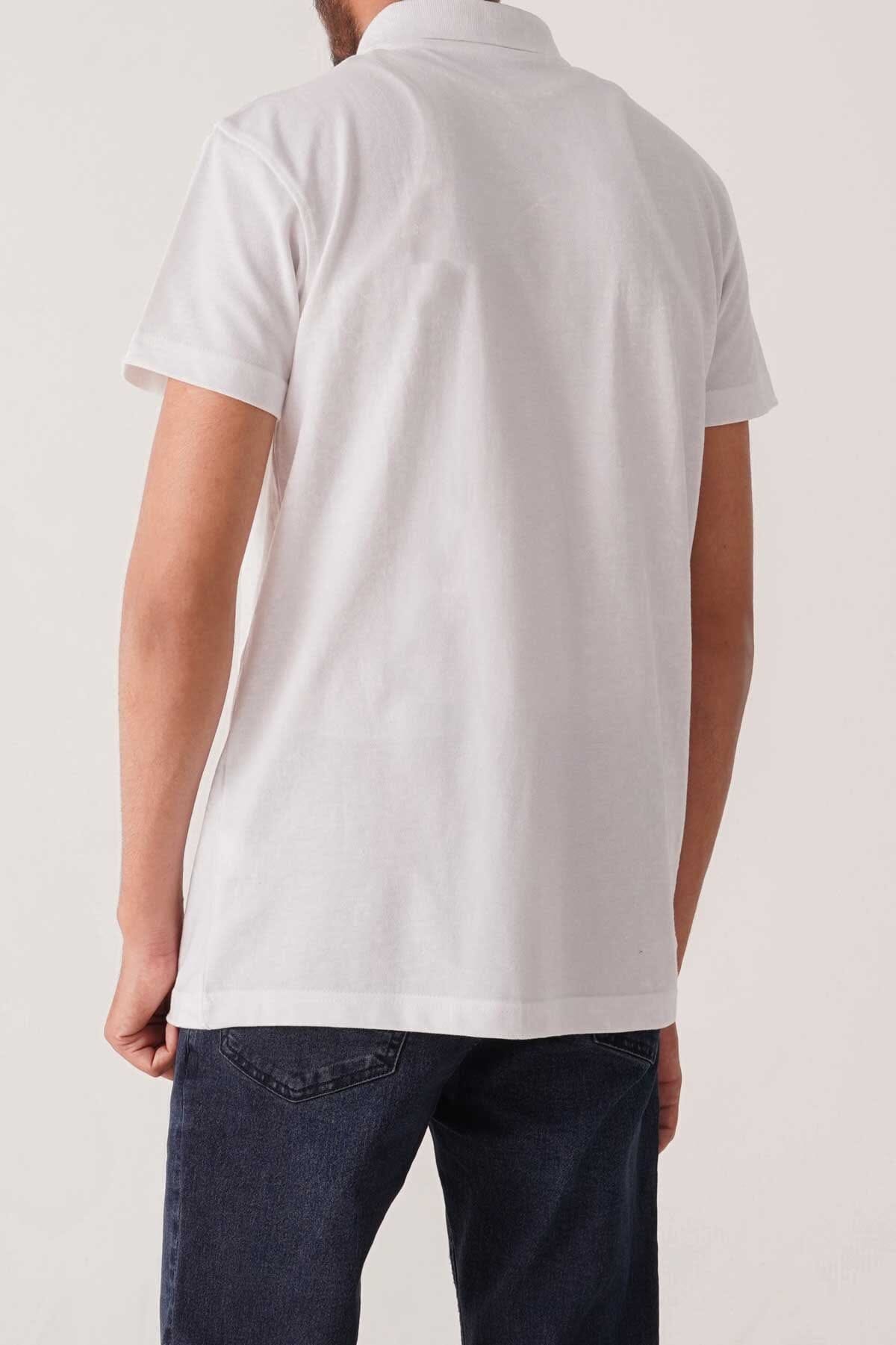 Polo Republica Men's Zipper Placket Polo Shirt