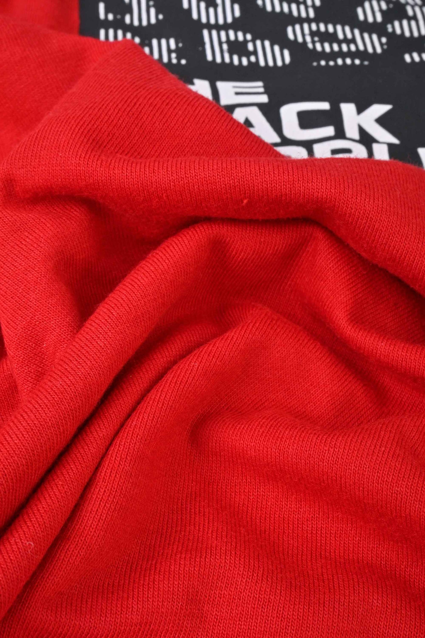 Polo Republica Men's Black Marble Printed Crew Neck Tee Shirt