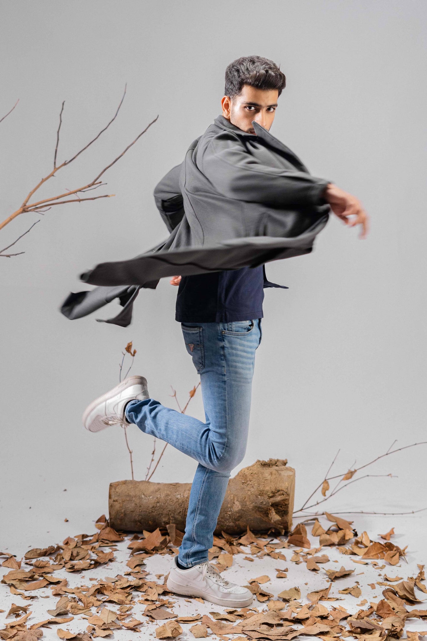 Polo Republica Men's Winter Fleece Long Coat Men's Coat Polo Republica