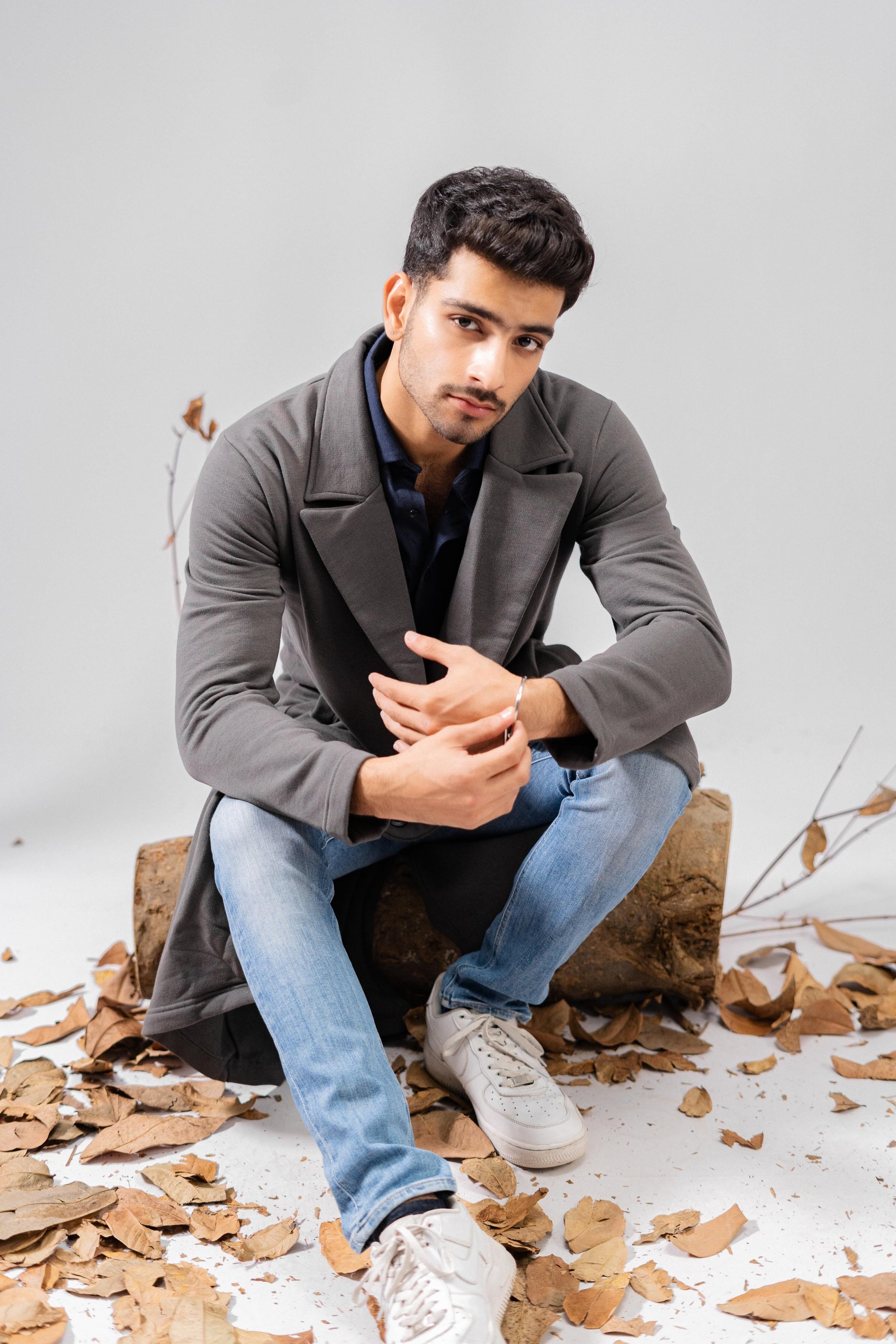 Polo Republica Men's Winter Fleece Long Coat Men's Coat Polo Republica