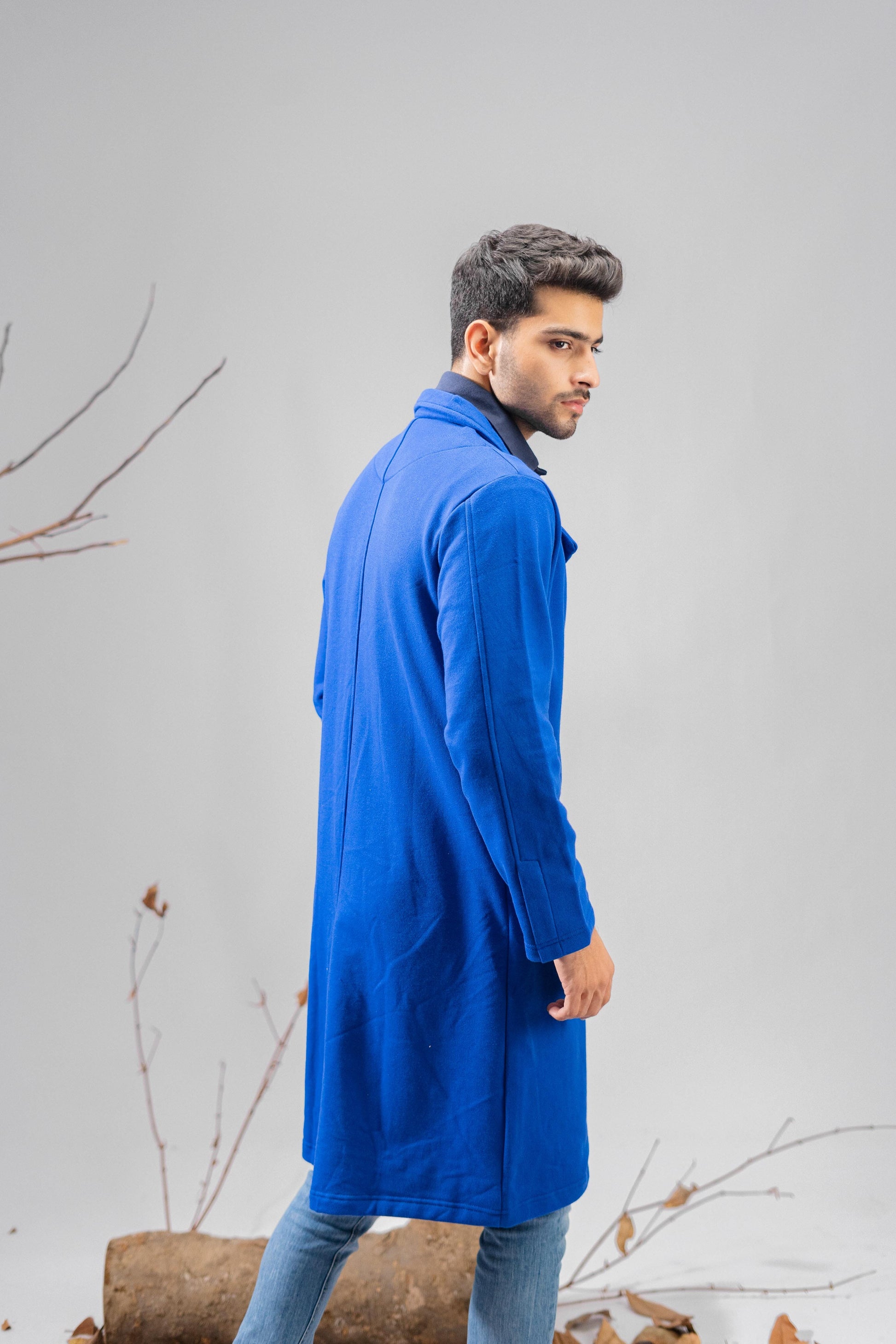 Polo Republica Men's Winter Fleece Long Coat Men's Coat Polo Republica