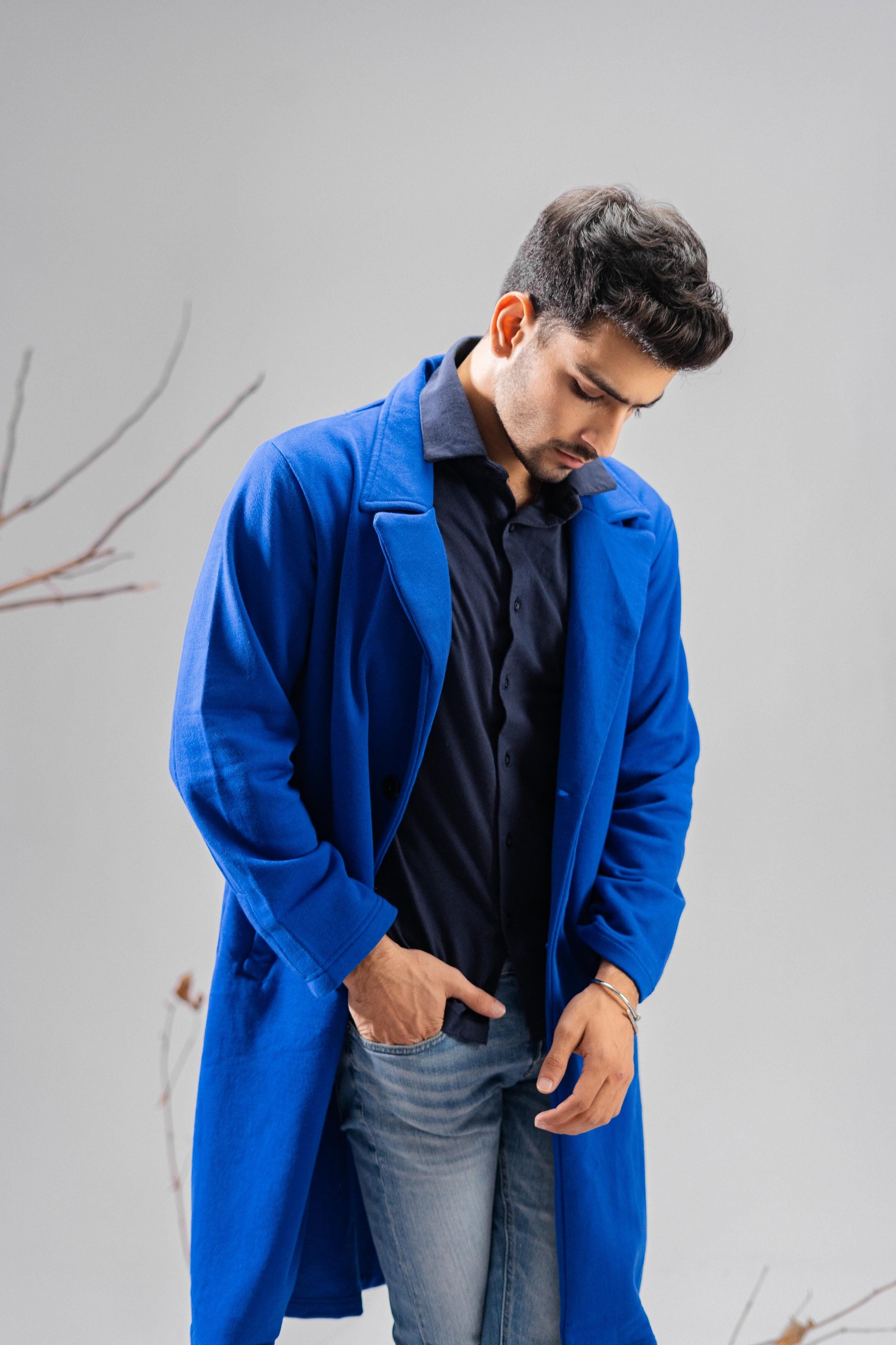 Polo Republica Men's Winter Fleece Long Coat Men's Coat Polo Republica