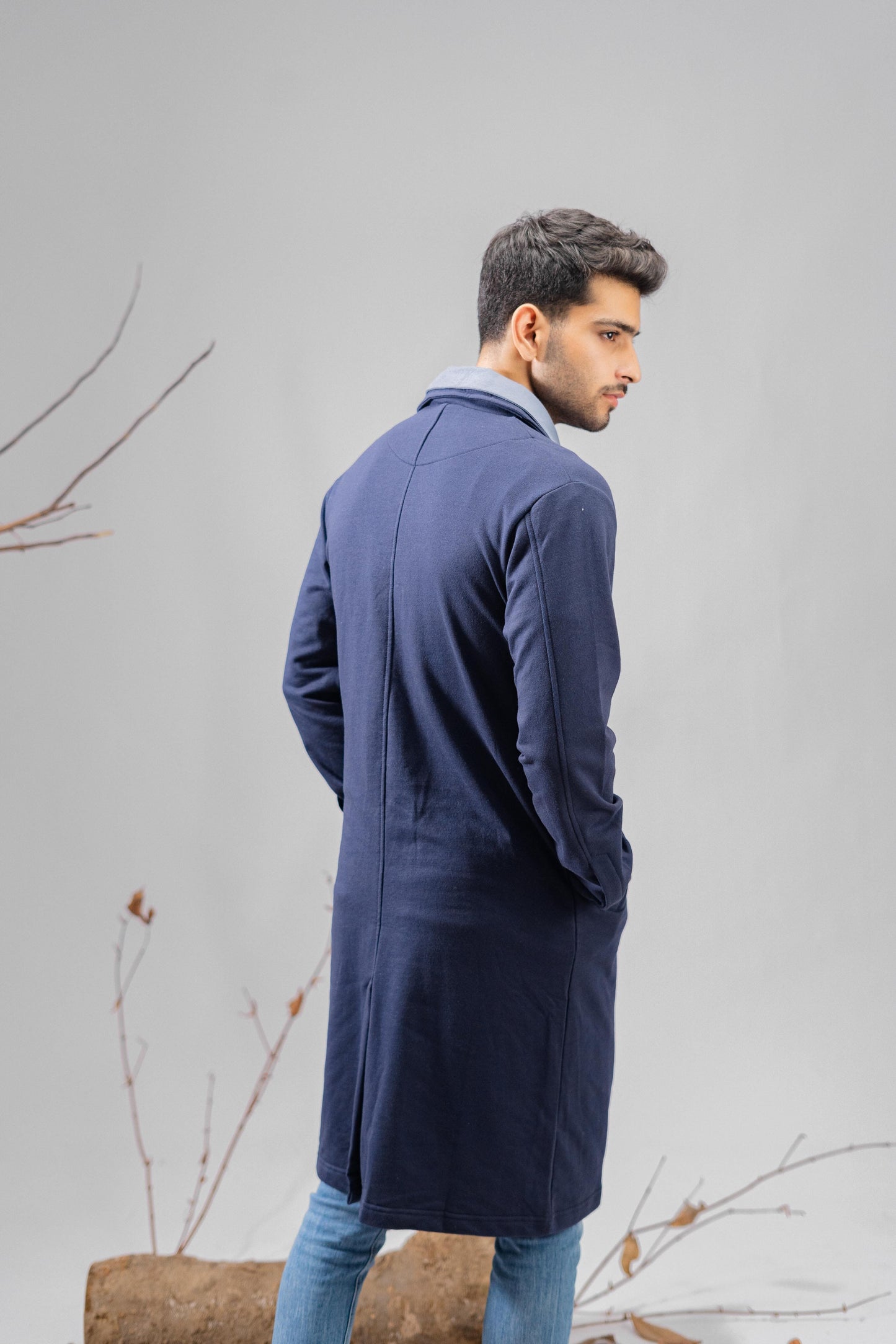 Polo Republica Men's Winter Fleece Long Coat Men's Coat Polo Republica