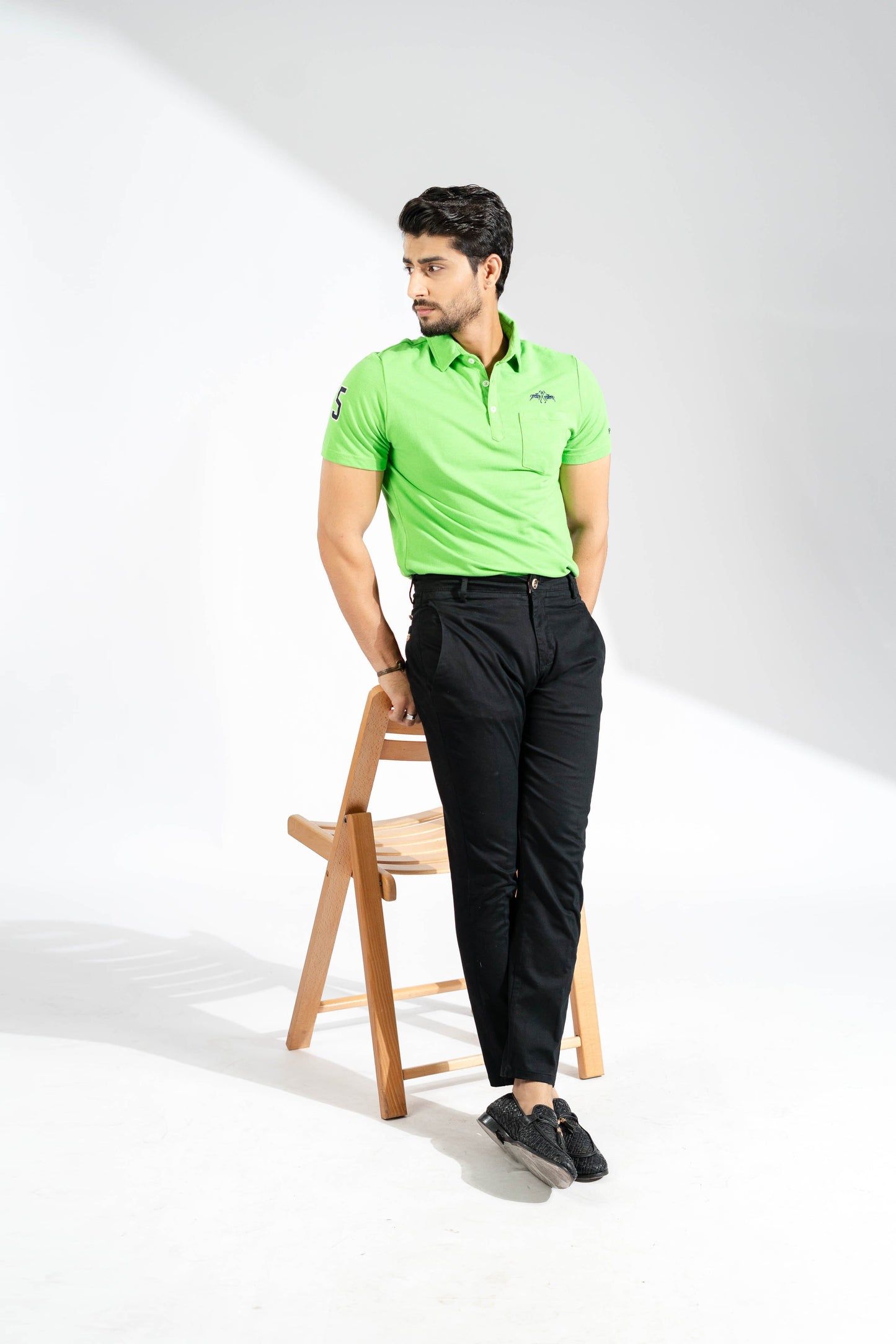 Polo Republica Men's Double Pony Polo & 5 Embroidered Pocket Polo Shirt Men's Polo Shirt Polo Republica