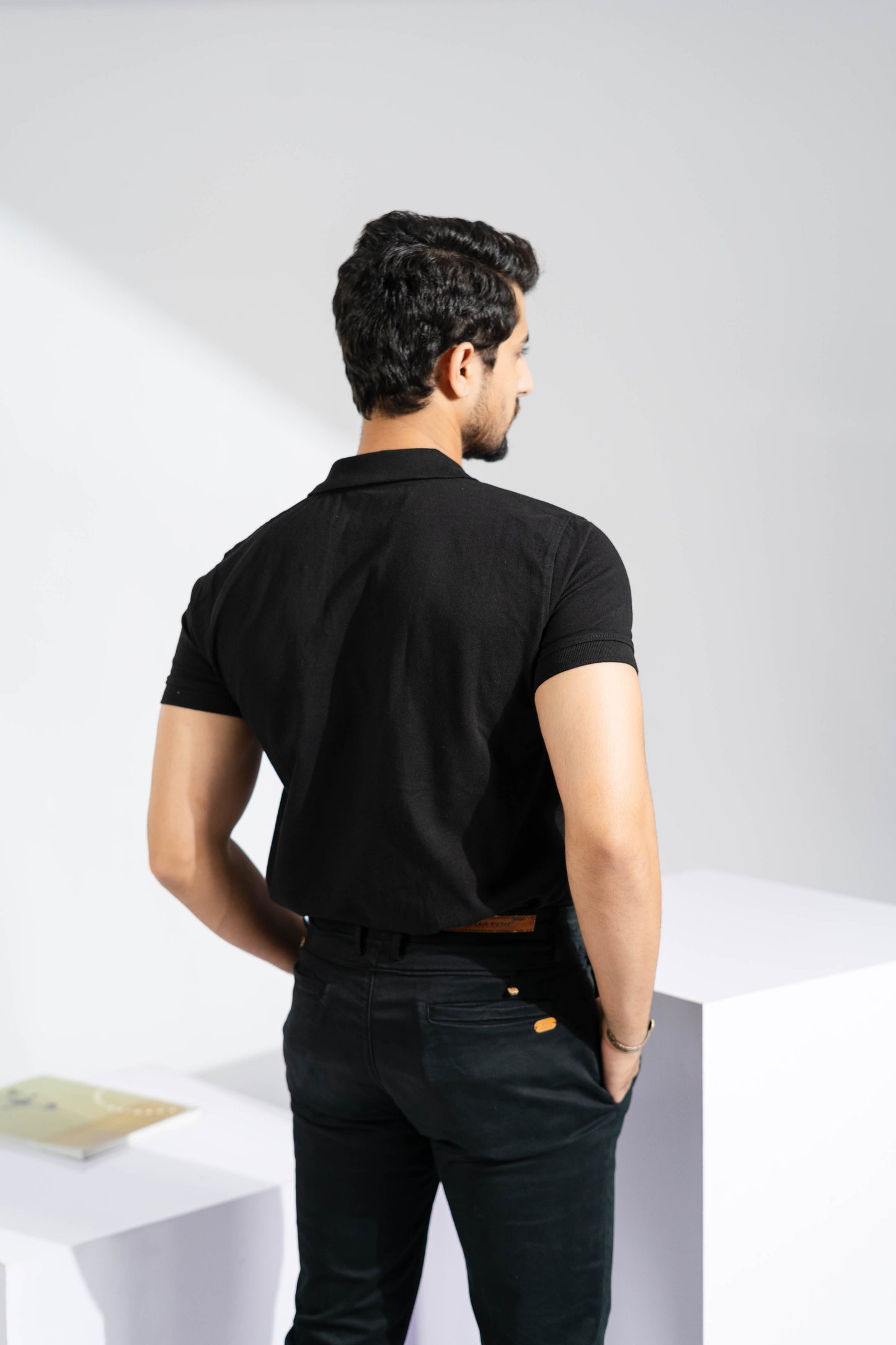 Polo Republica Men's USA Crest & 8 Embroidered Short Sleeve Polo Shirt