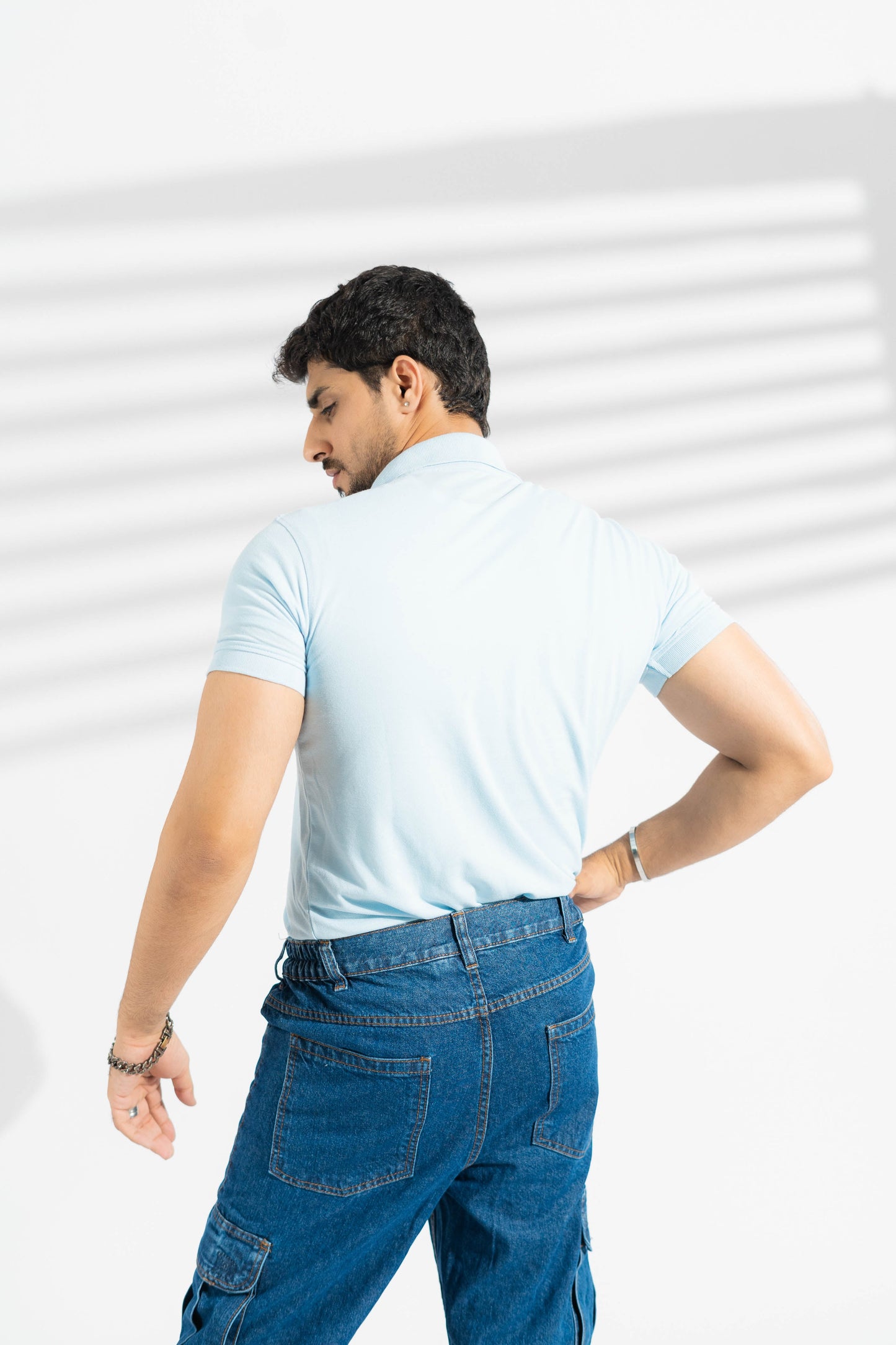 Polo Republica Men's Moose & PRC Crest Embroidered Short Sleeve Polo Shirt