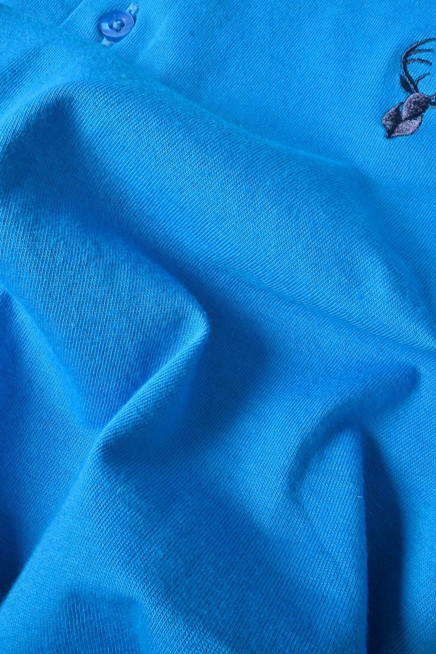 Polo Republica Men's Deer Embroidered Short Sleeves Casual Shirt Men's Casual Shirt Polo Republica