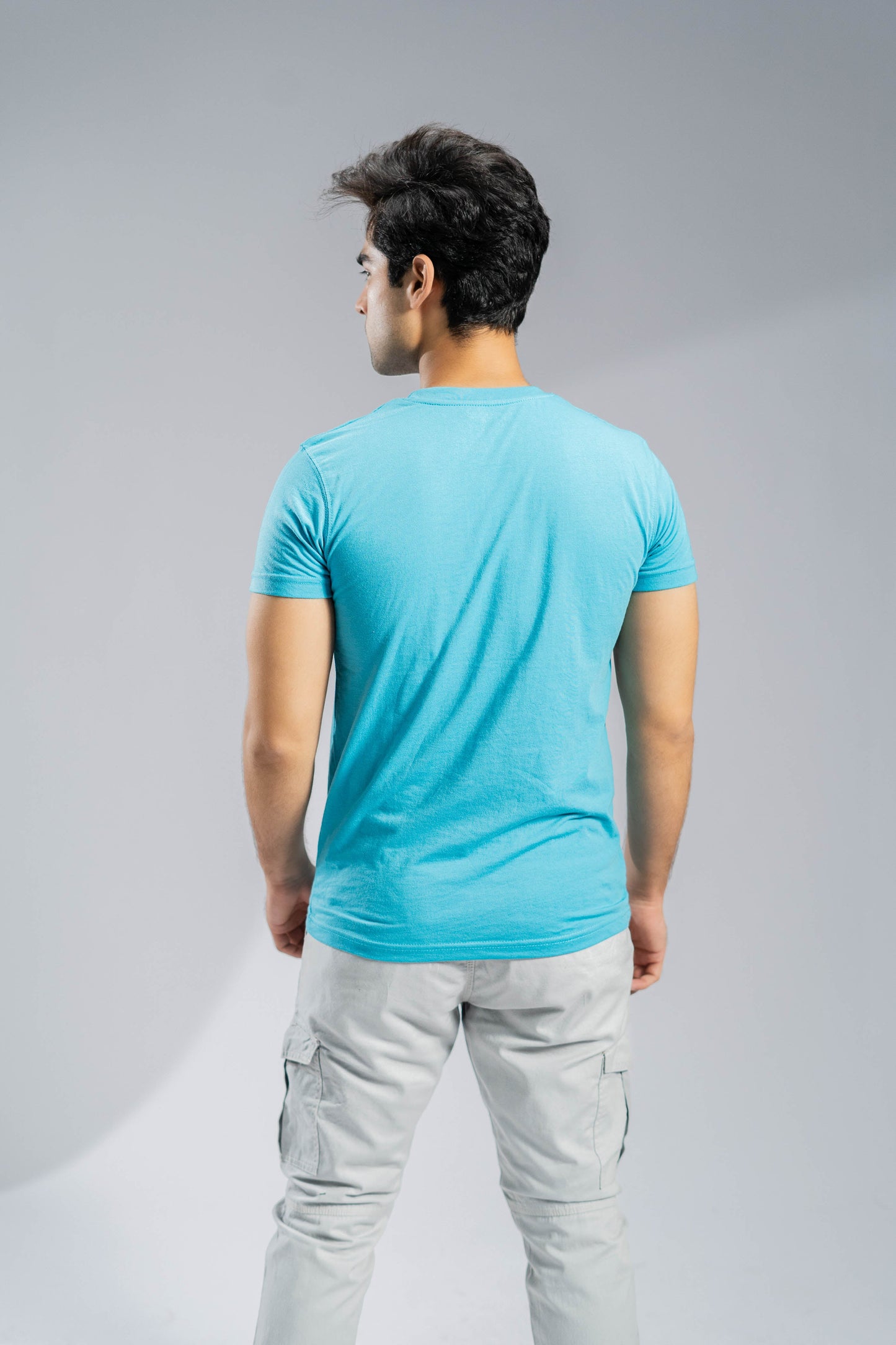 Polo Republica Men's Brooklyn NY Embroidered Crew Neck Tee Shirt