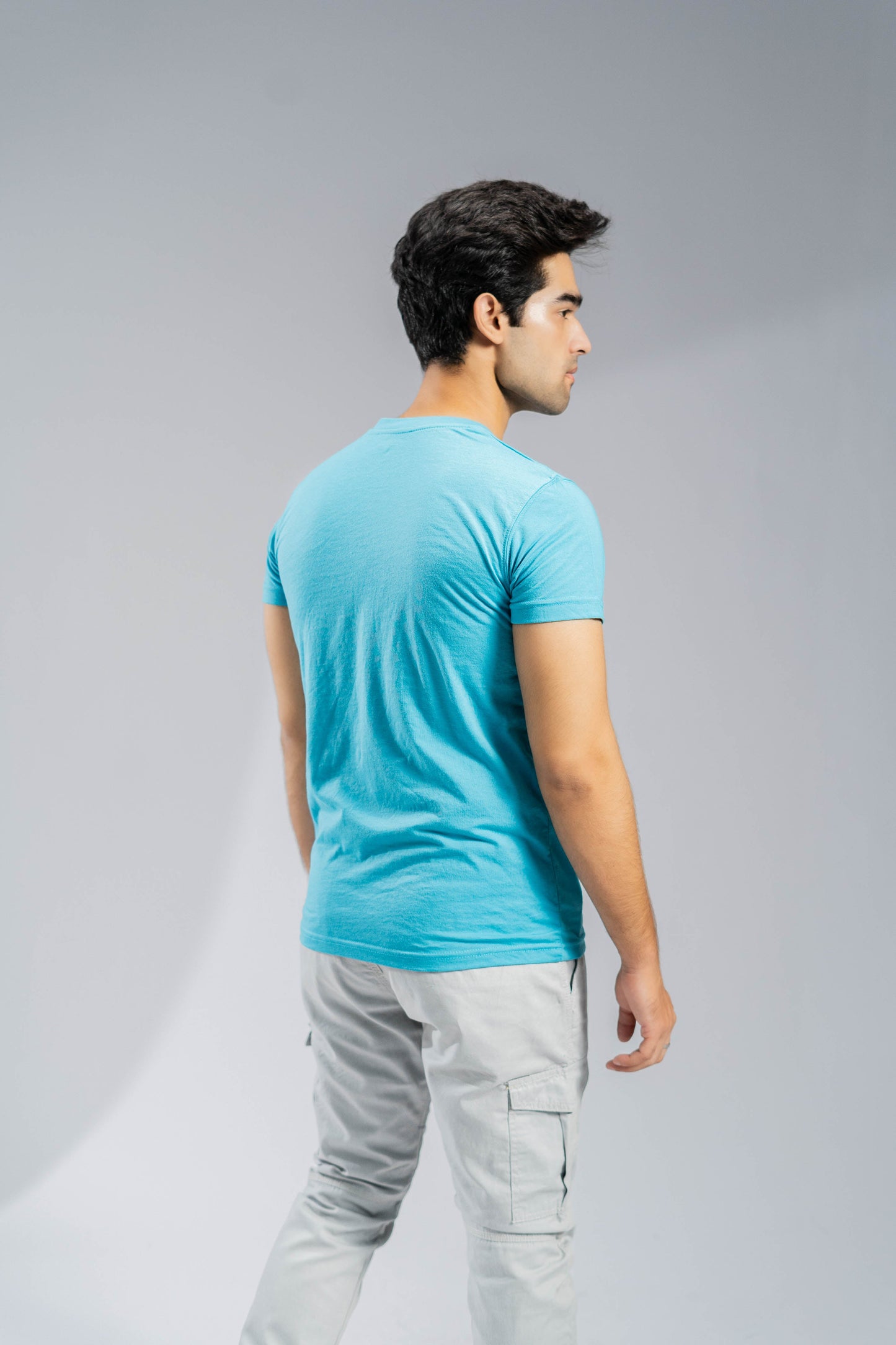 Polo Republica Men's Brooklyn NY Embroidered Crew Neck Tee Shirt