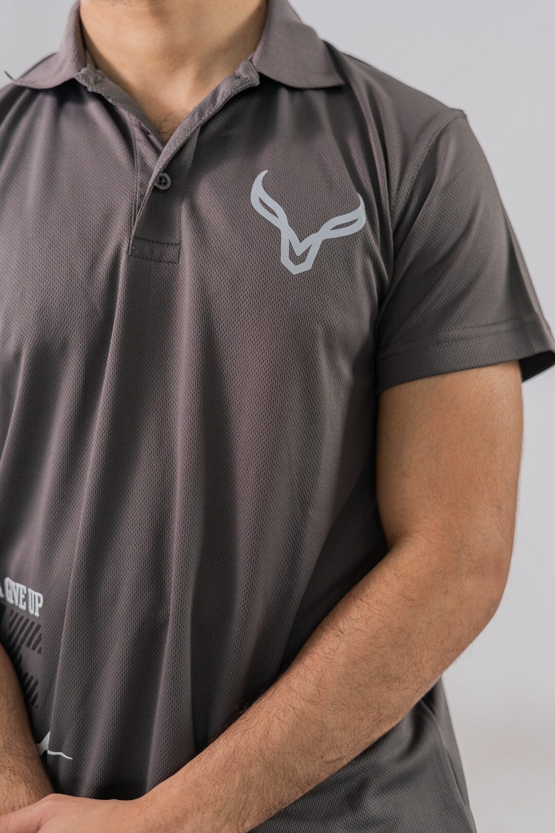 Polo Republica Men's Keep Spirit Printed Activewear Polo Shirt Men's Polo Shirt Polo Republica