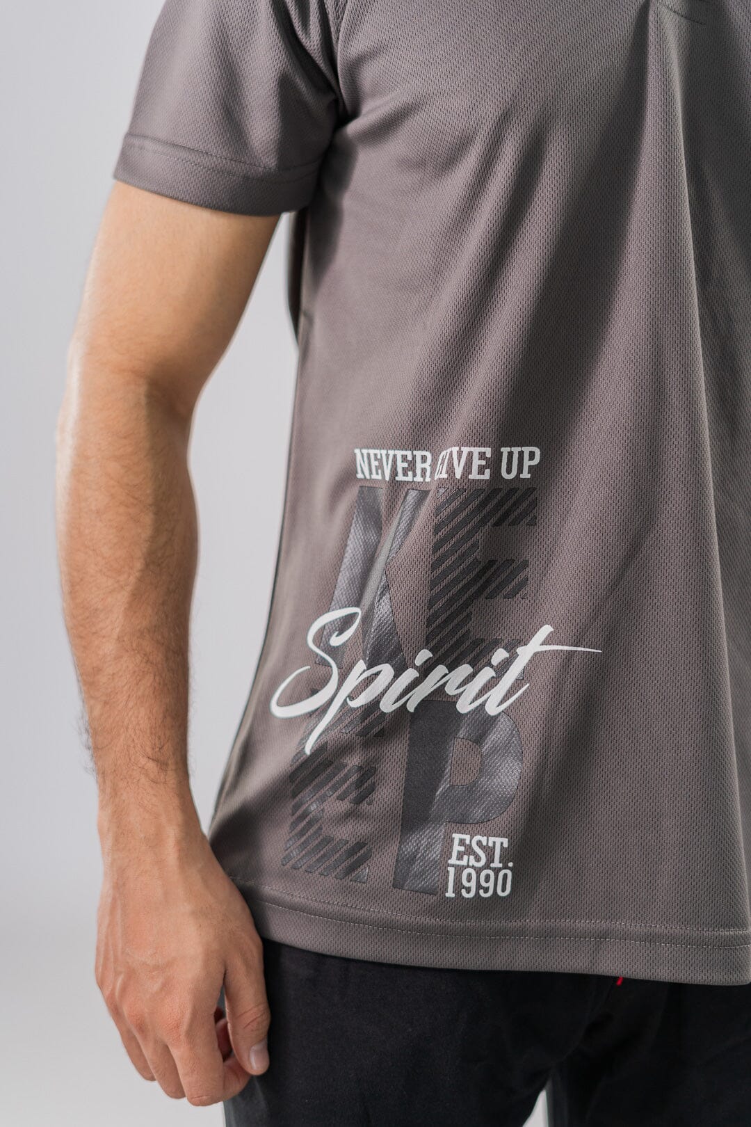 Polo Republica Men's Keep Spirit Printed Activewear Polo Shirt Men's Polo Shirt Polo Republica