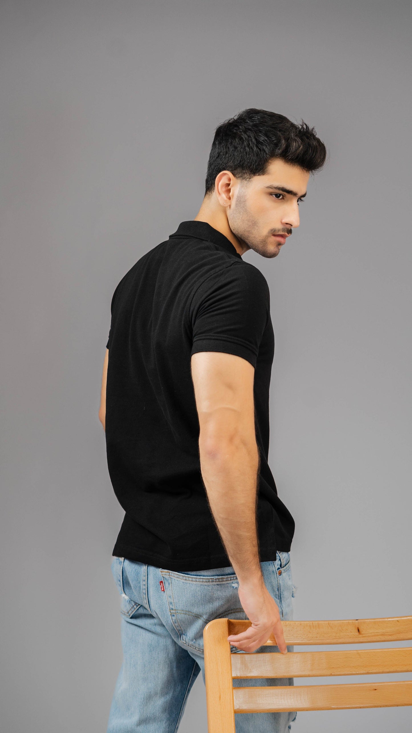 Polo Republica Men's USA & Polo Embroidered Short Sleeve Polo Shirt Men's Polo Shirt Polo Republica