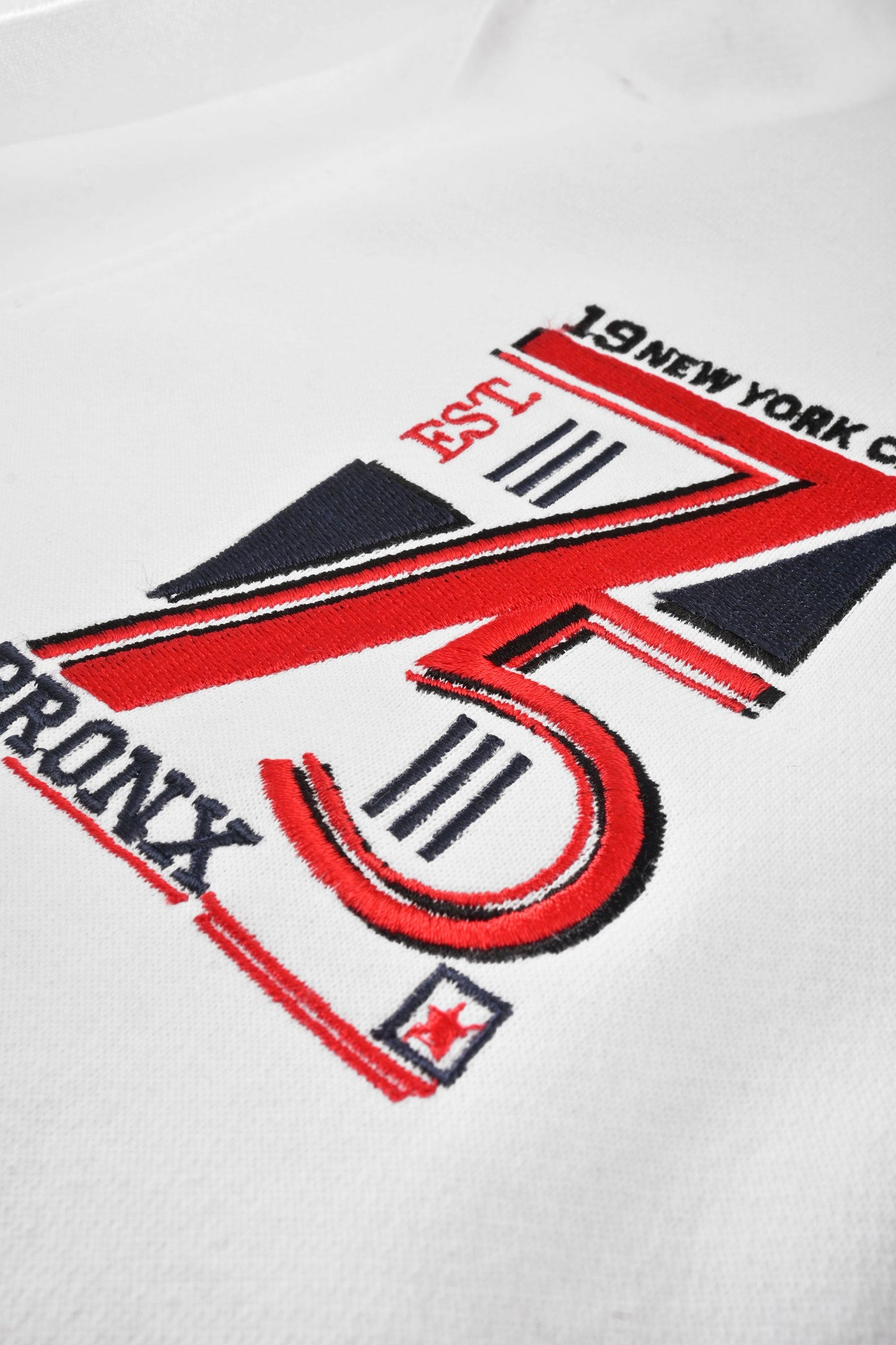 Polo Republica Men's Brooklyn 75 Embroidered Quarter Zipper Sweat Shirt