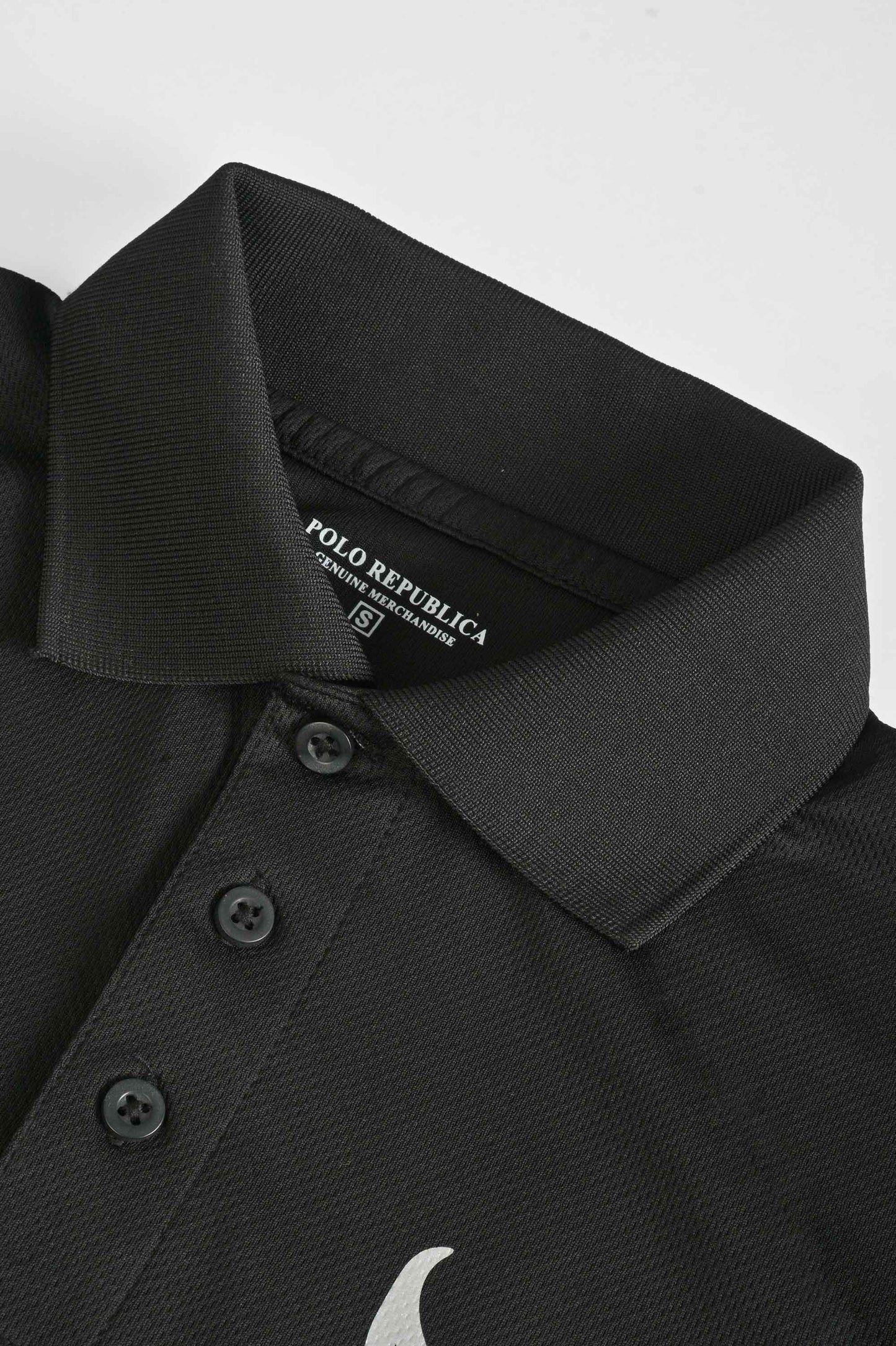 Polo Republica Men's Focus On The Positive Printed Activewear Polo Shirt Men's Polo Shirt Polo Republica