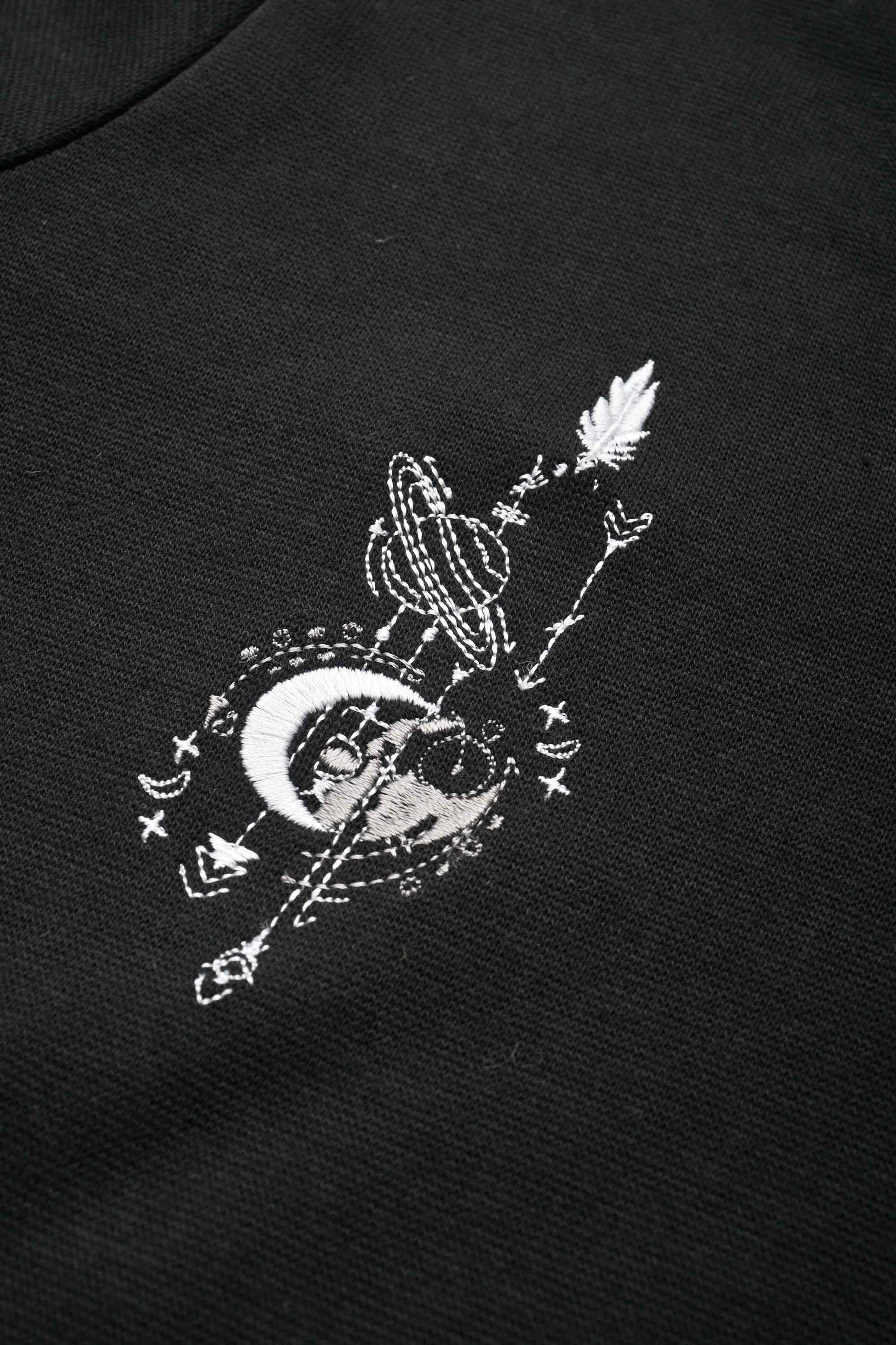 Polo Republica Men's Freedom Embroidered V-Neck Sweat Shirt Men's Sweat Shirt Polo Republica