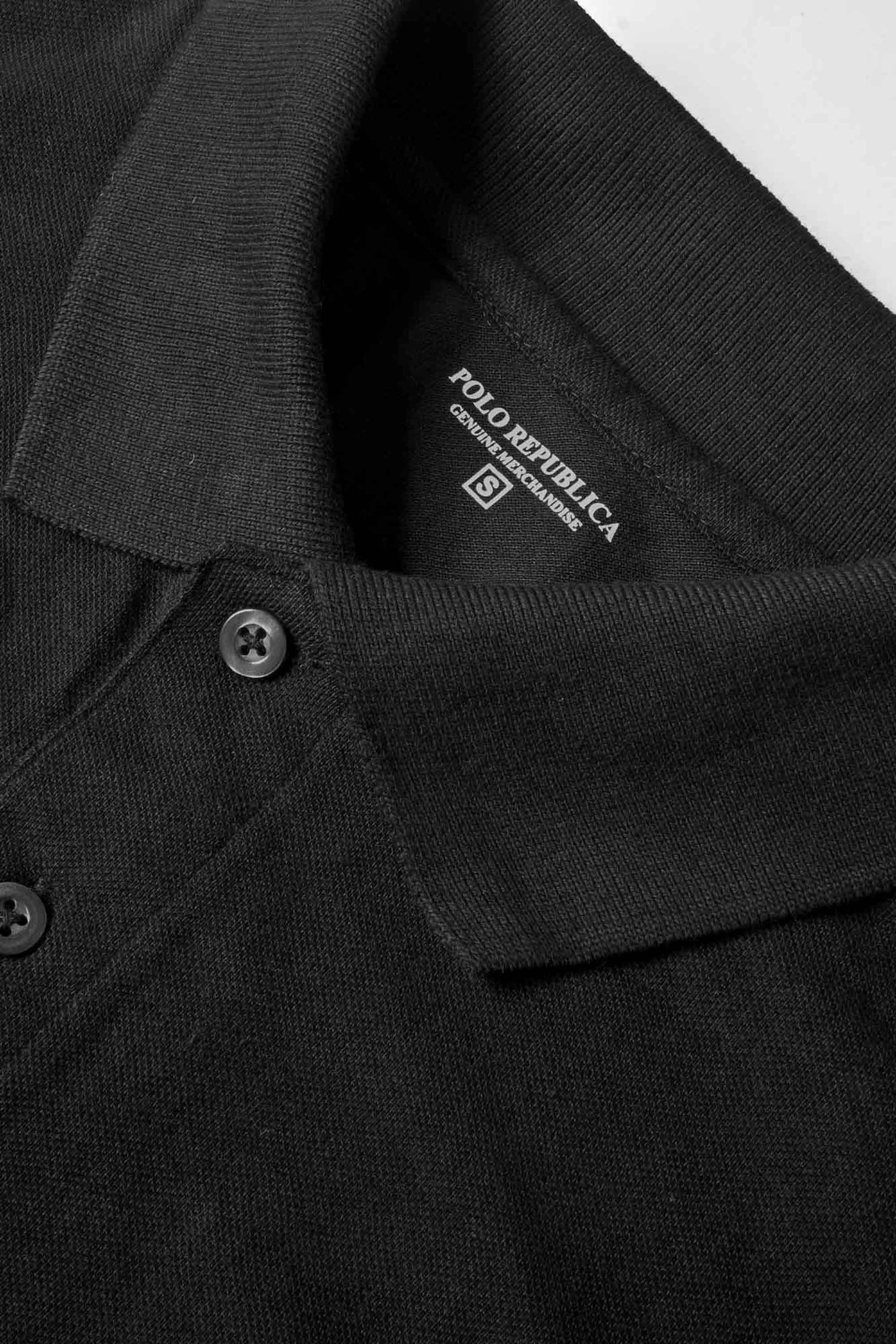 Polo Republica Men's USA & Polo Embroidered Short Sleeve Polo Shirt Men's Polo Shirt Polo Republica