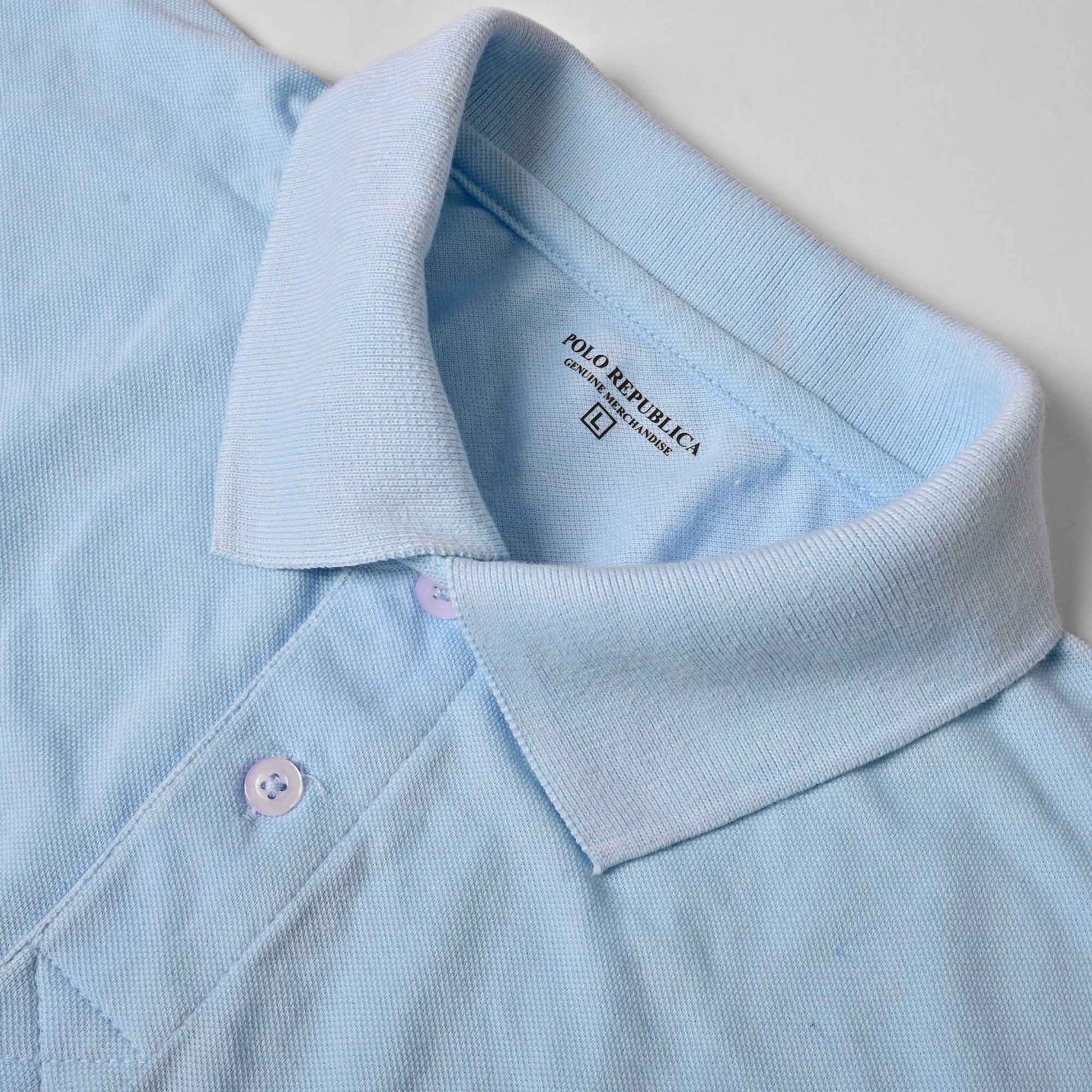 Polo Republica Men's Moose & PRC Crest Embroidered Short Sleeve Polo Shirt Men's Polo Shirt Polo Republica